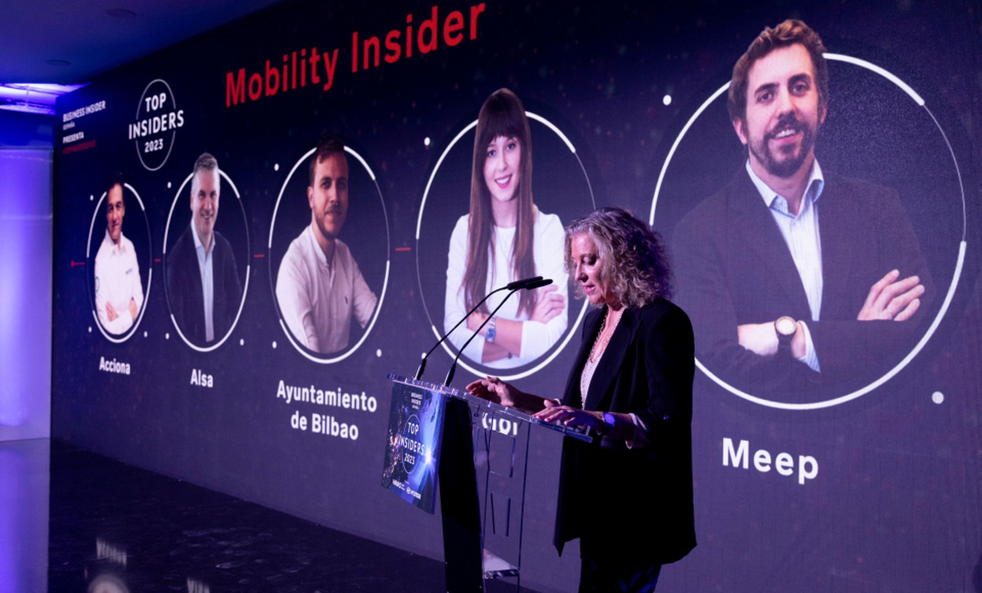 Margarita Rodríguez, Advertising Senior Manager de Hyundai Motor España, durante su discurso.