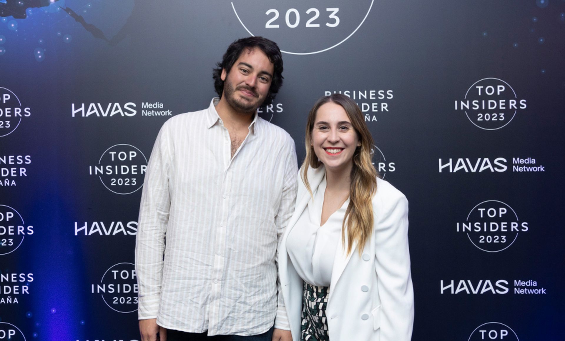 Juan Carlos Fuster, director de Comunicación y Marketing de Lenovo Iberia; y Ana Muñoz, redactora jefe de Tecnología de Business Insider España.