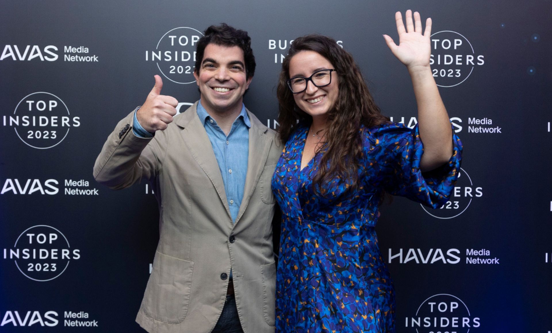 Gonzalo Alhama, director financiero de Laagam, y Kamila Barca, editora de Finanzas Personales de Business Insider España.