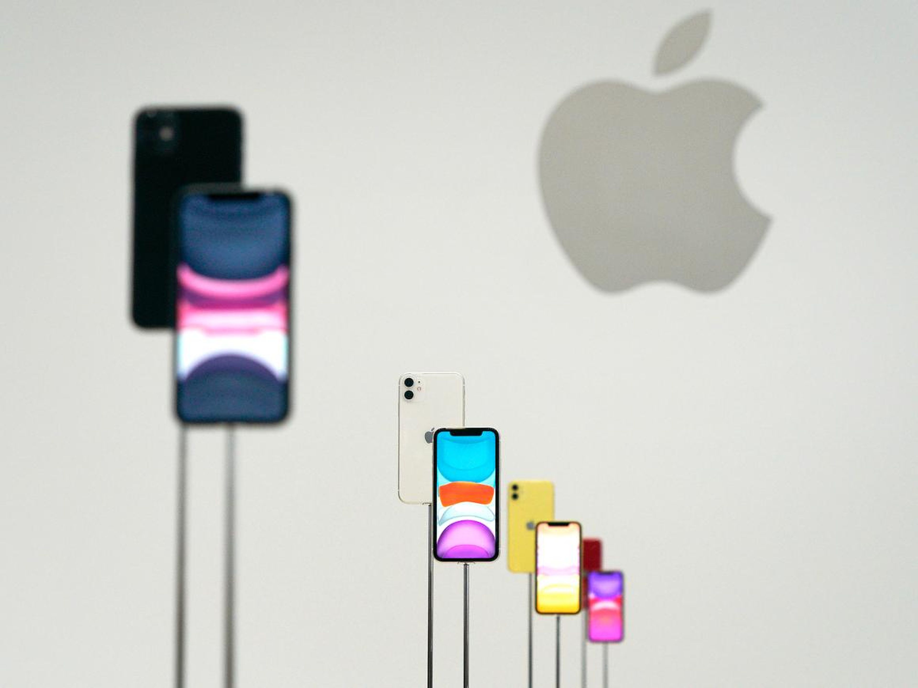 Exposición del nuevo iPhone 11