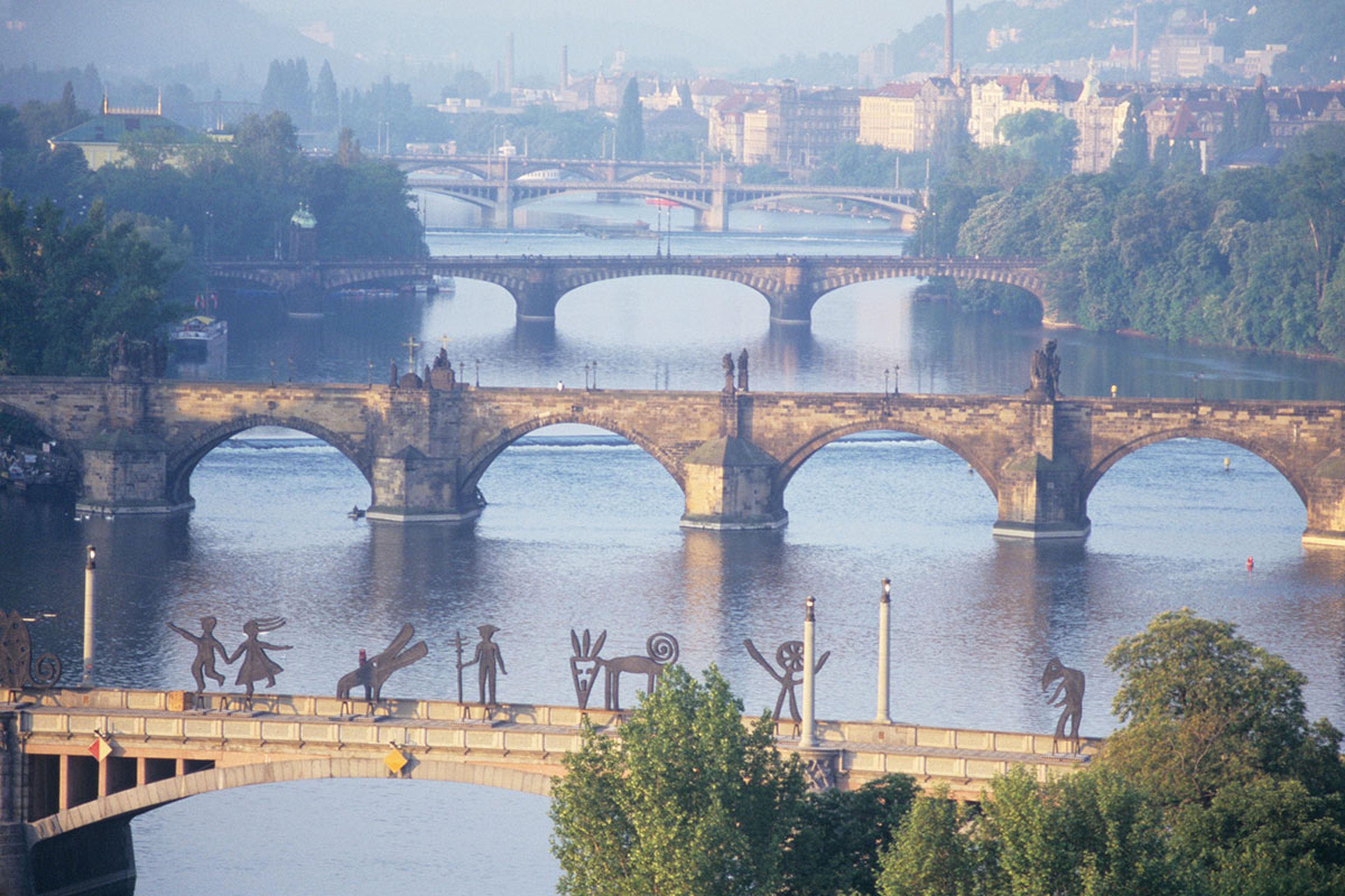 Puente de Carlos IV en Praga