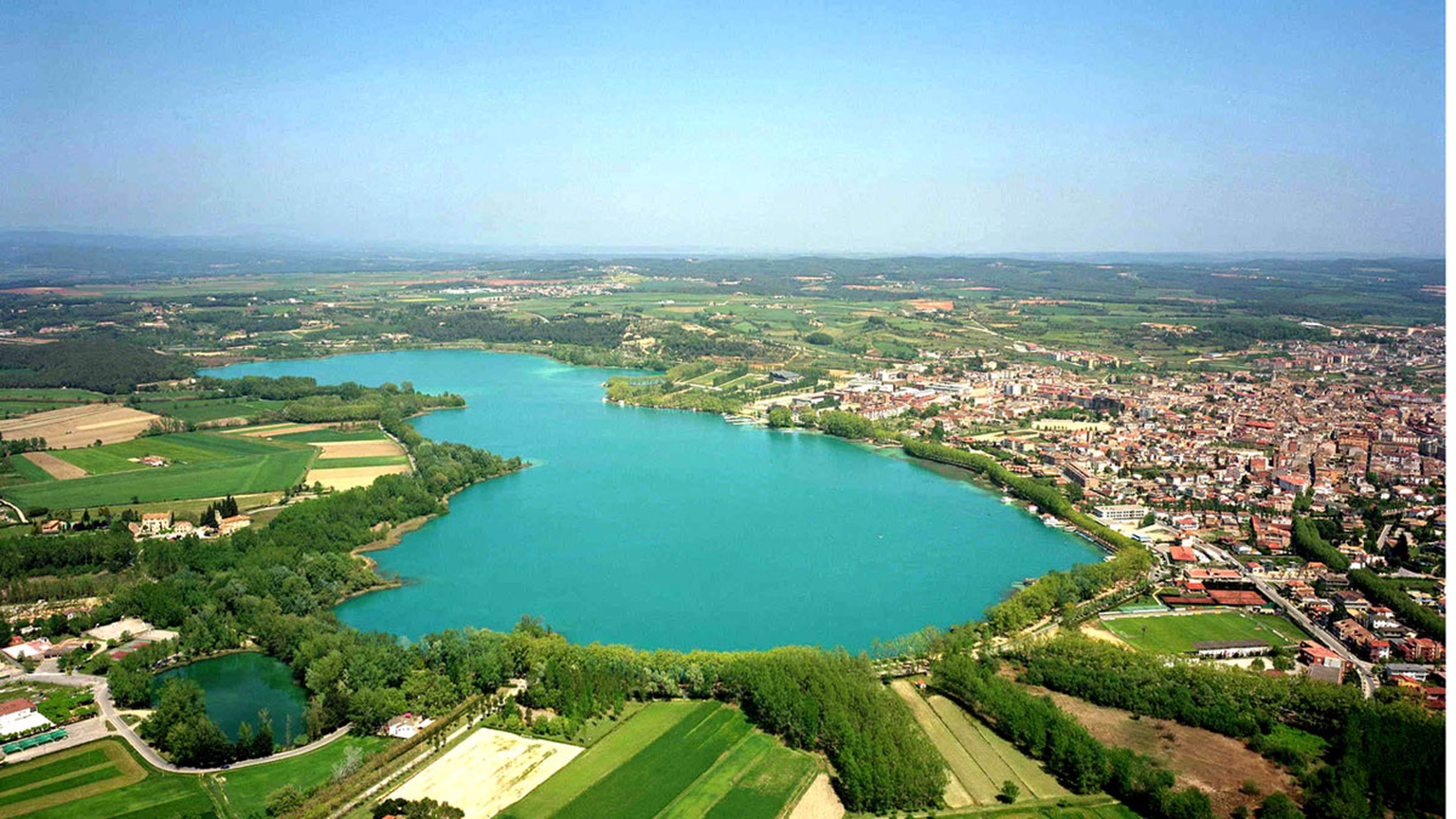 Lago de Banyoles (Banyoles, Girona).