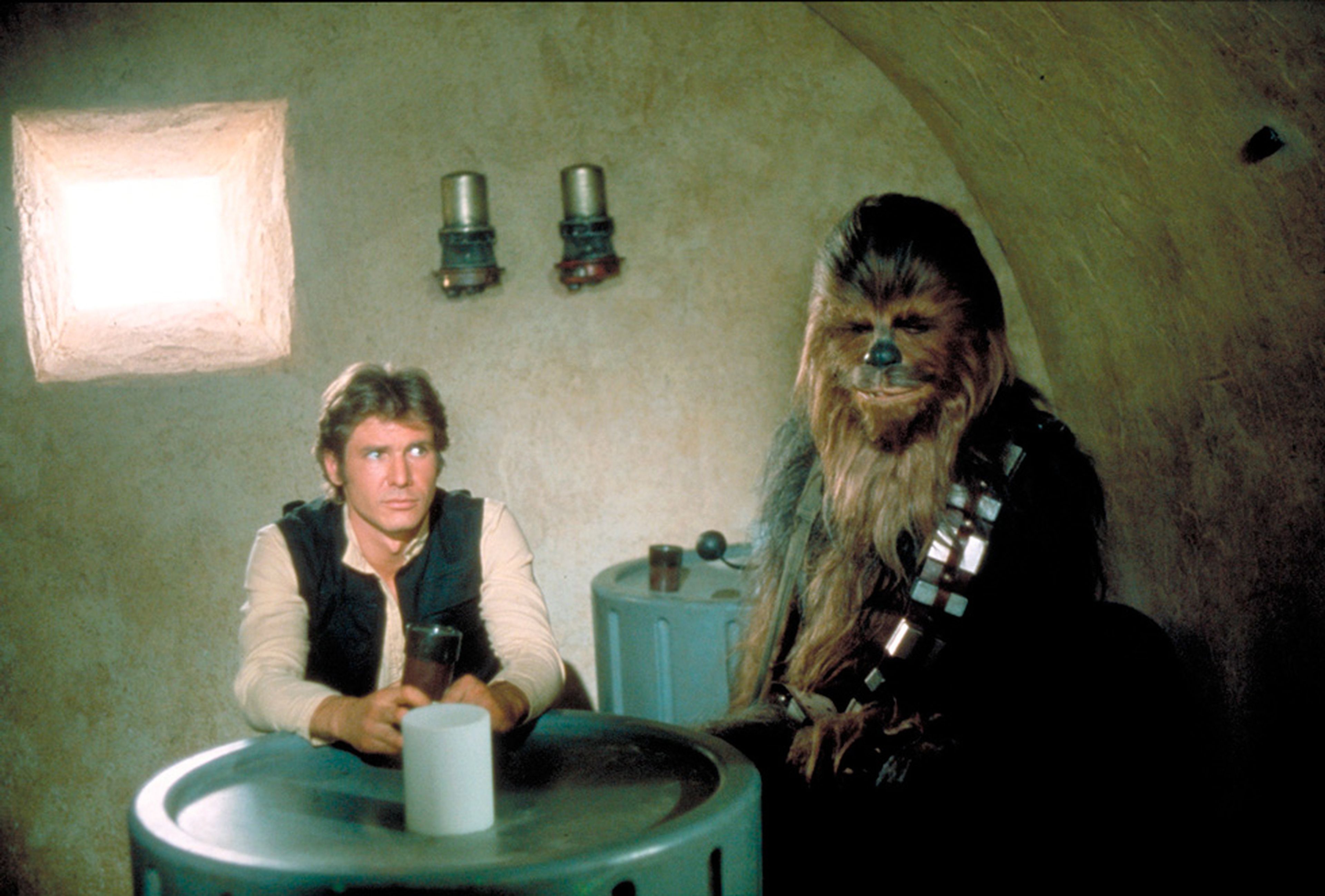 Star Wars episodio IV: Han Solo y Chewbacca