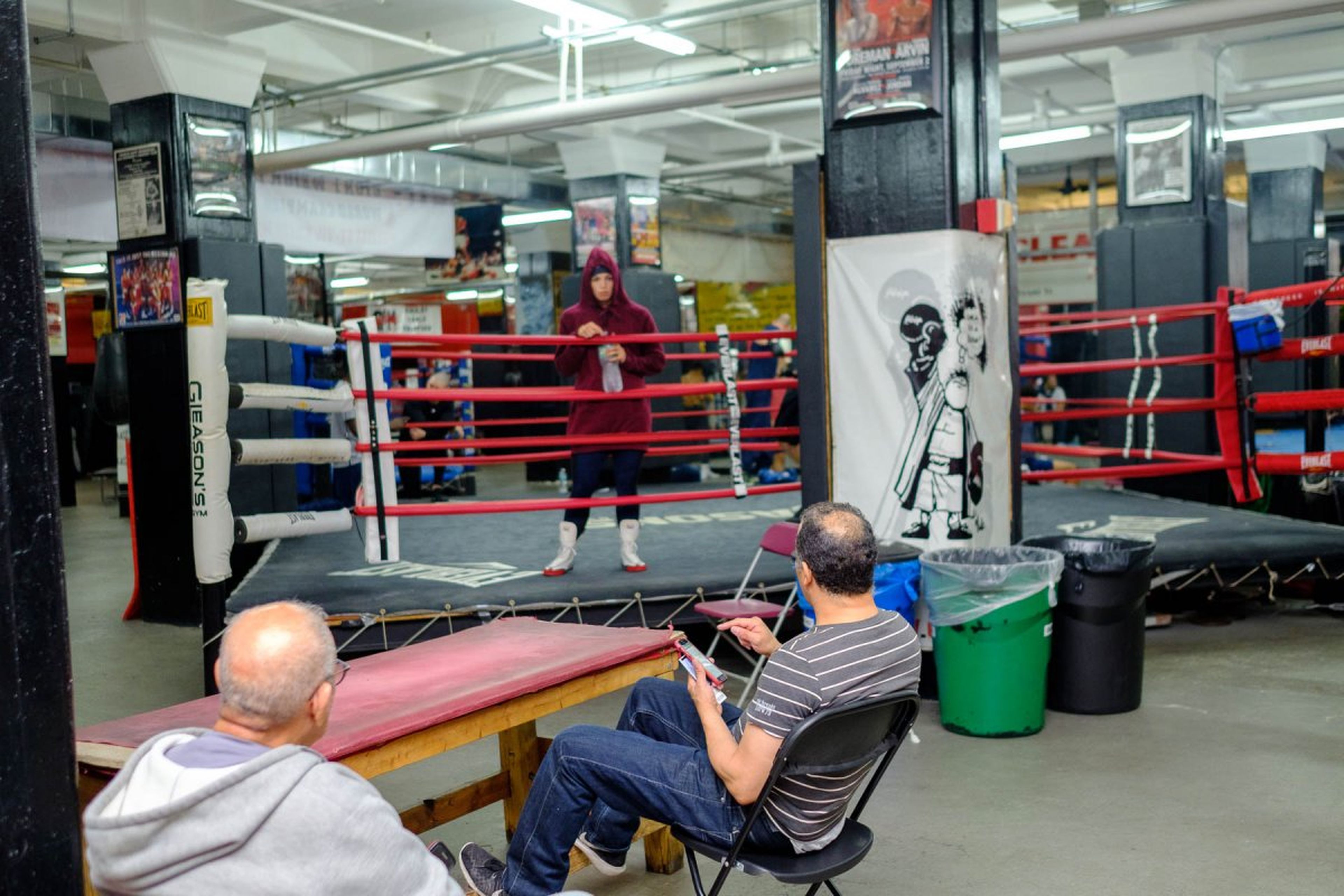 Así es Gleason's, el famoso gimnasio de boxeo en el que entrenó Muhammad Ali.