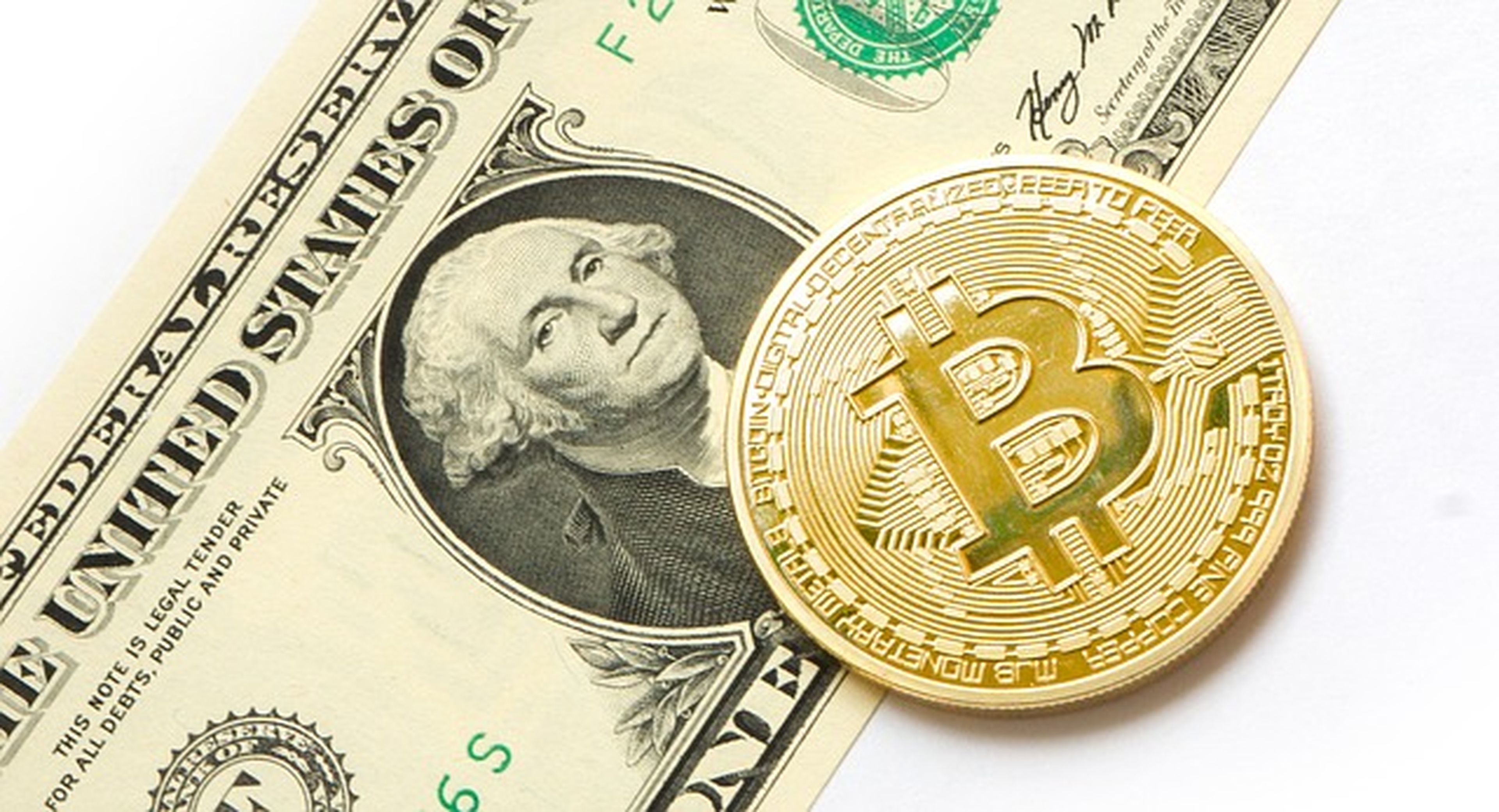 Bitcoin y dólar estadounidense