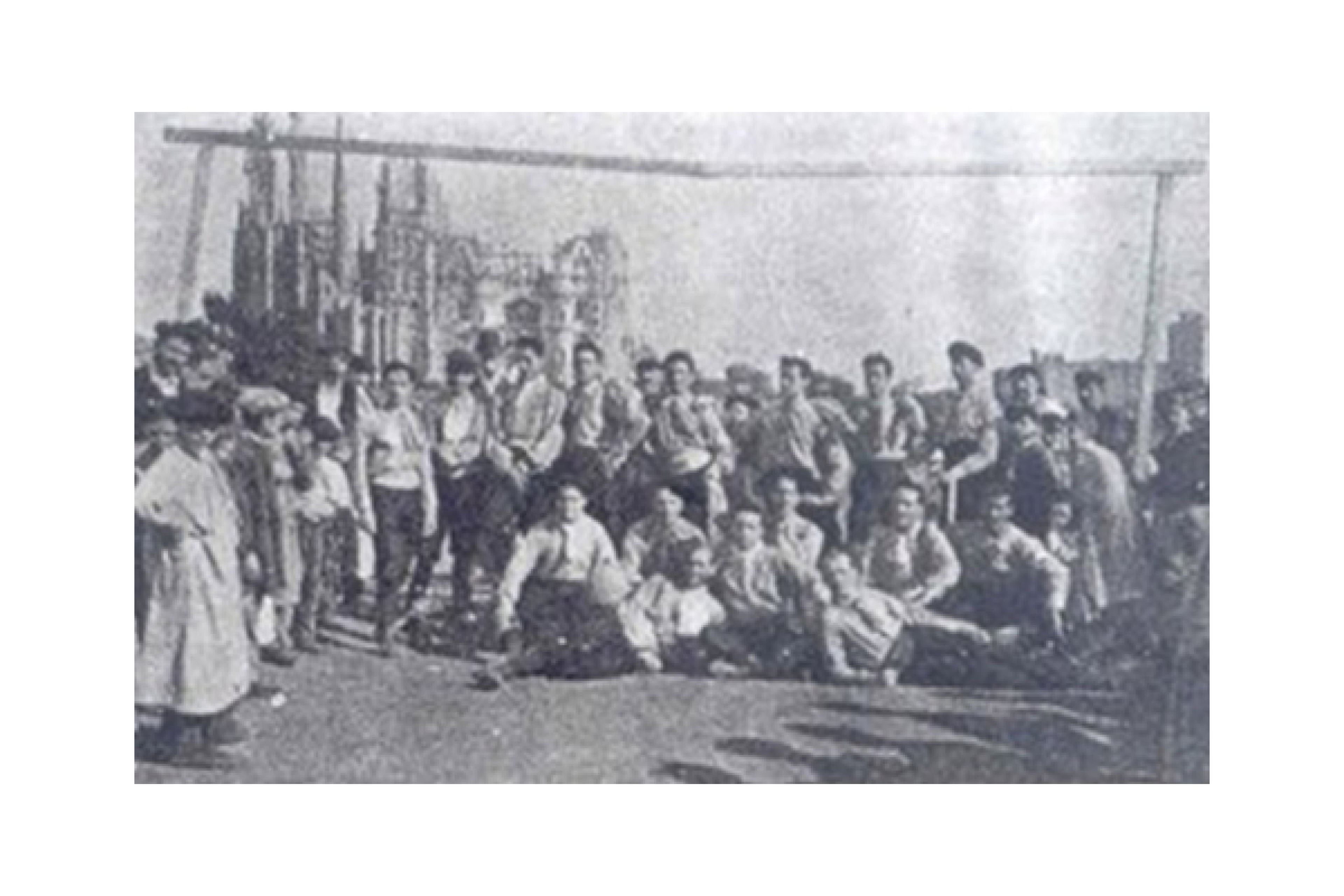 Can Grassot: el primer campo del Espanyol, con la Sagrada Familia al fondo