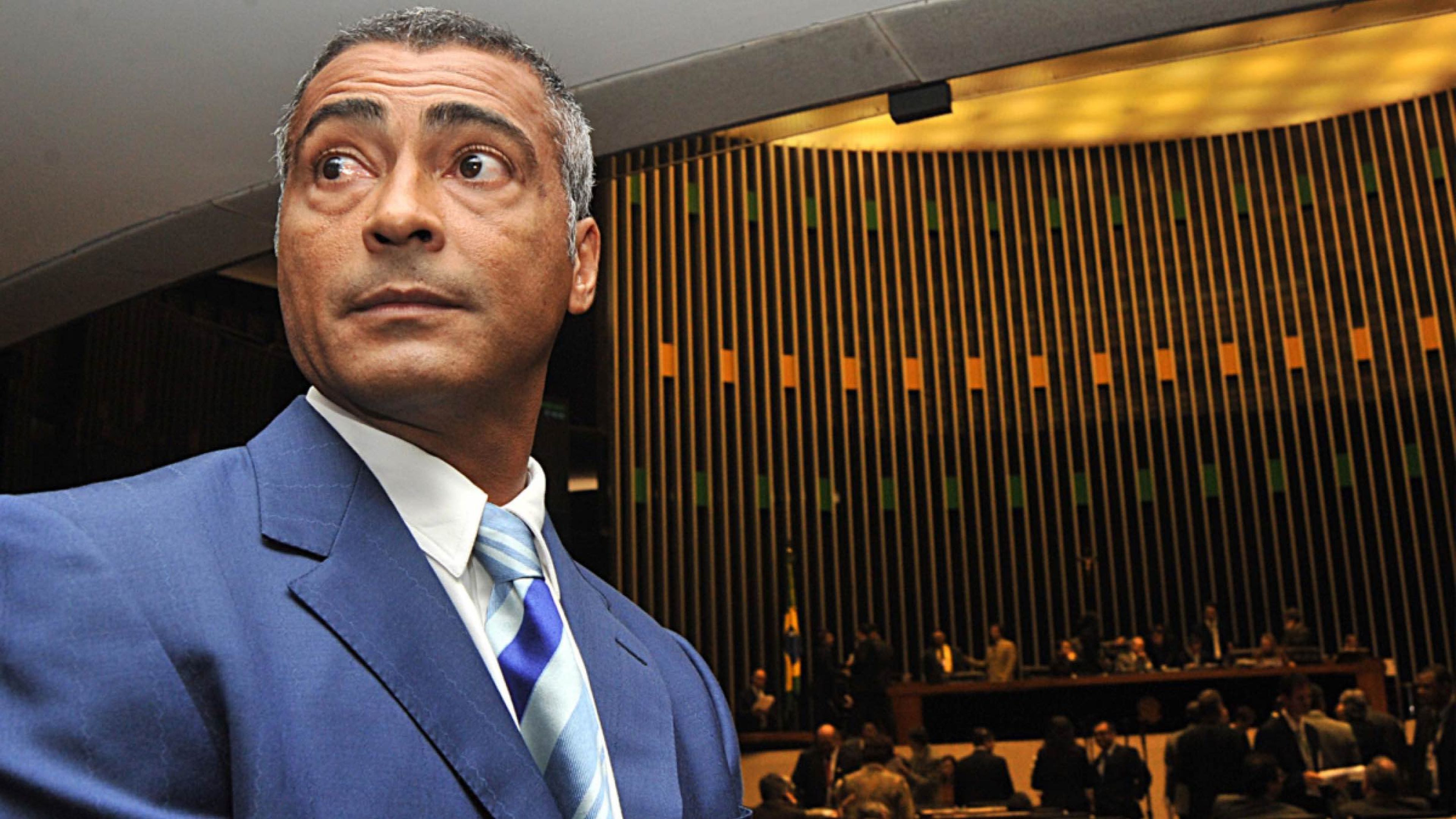 Romário ha estado en el Congreso de Brasil y ahora es senador