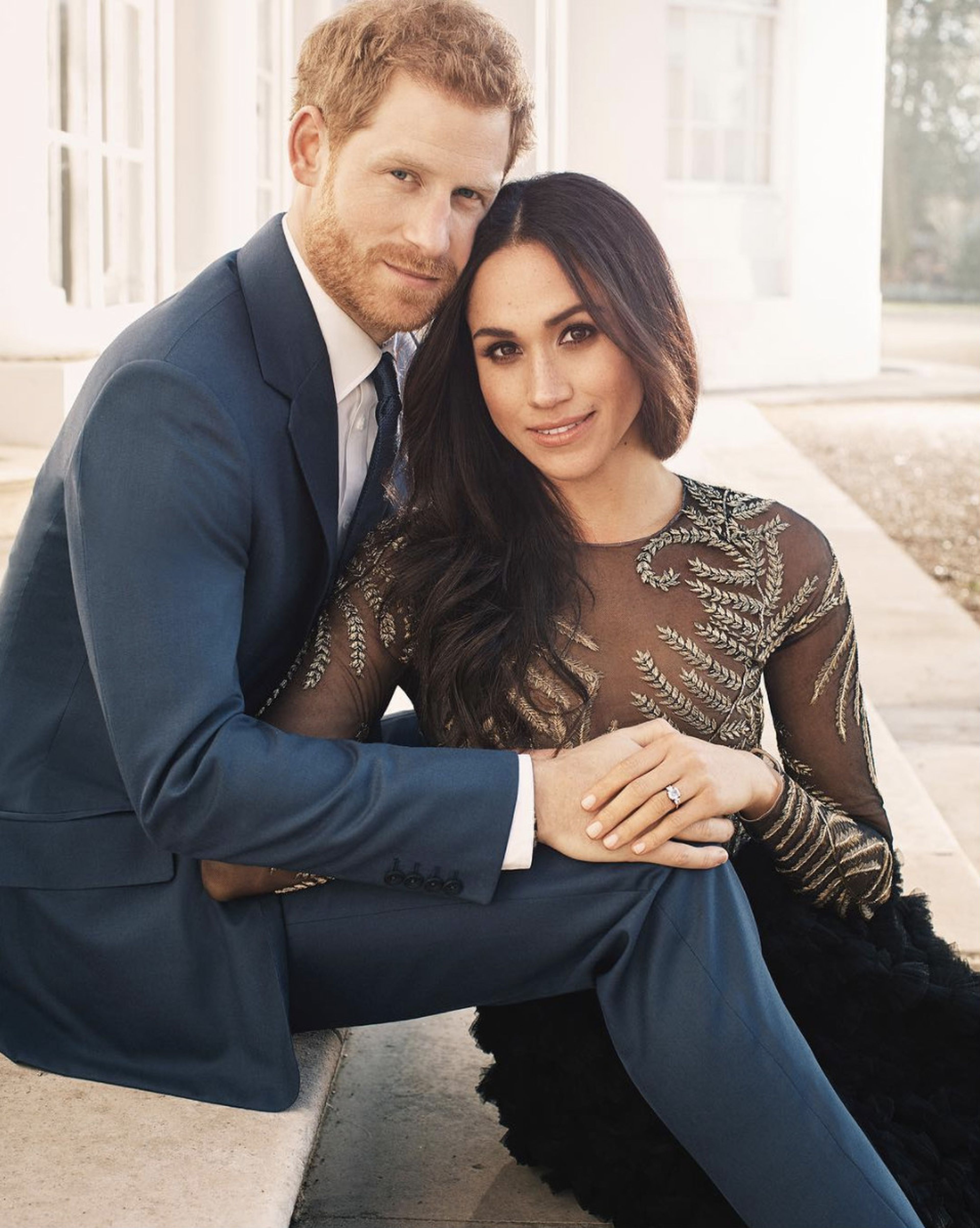 Imagen del compromiso del príncipe Harry y Meghan Markle tomada por Alexi Lubomirski.