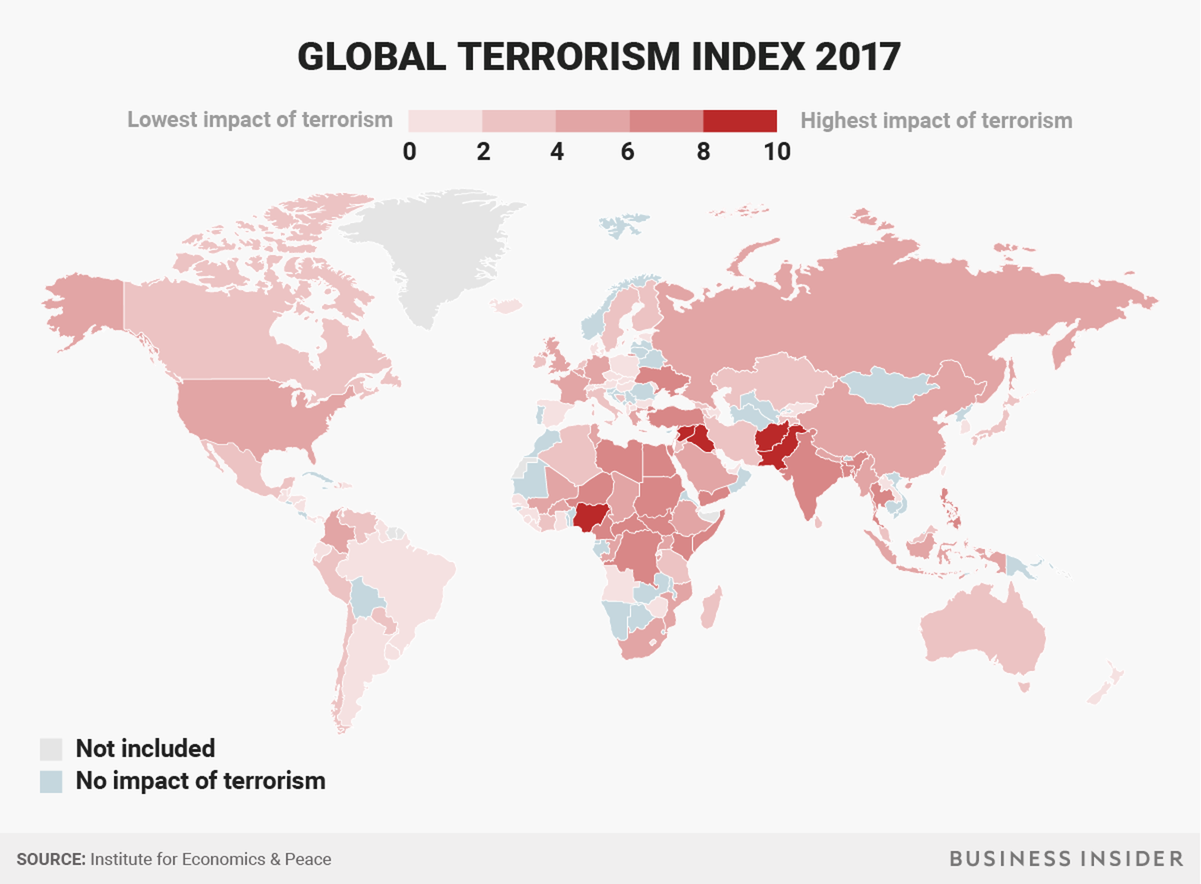 Índice Global de Terrorismo 2016