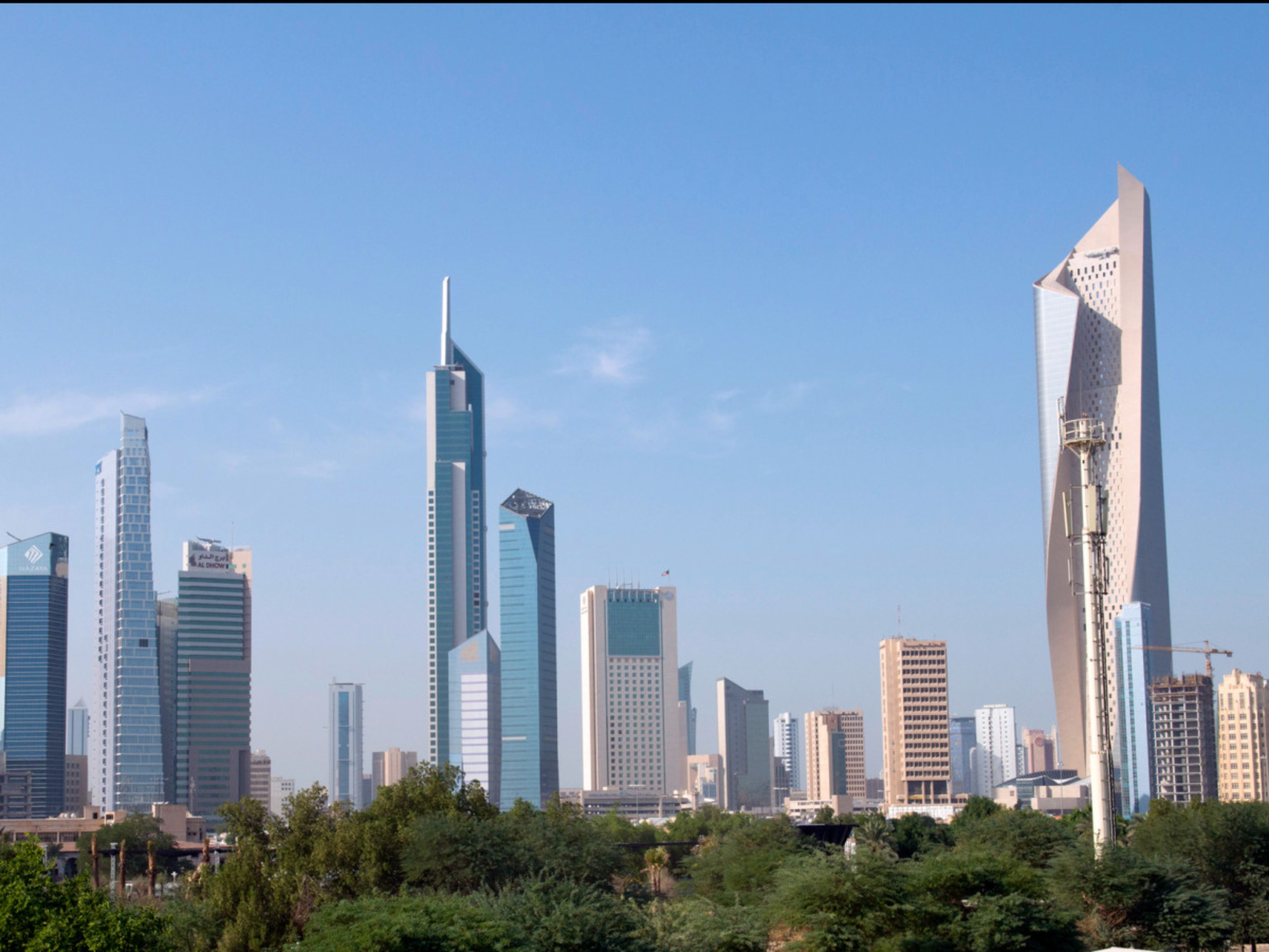 Torre Al Hamra de Kuwait.