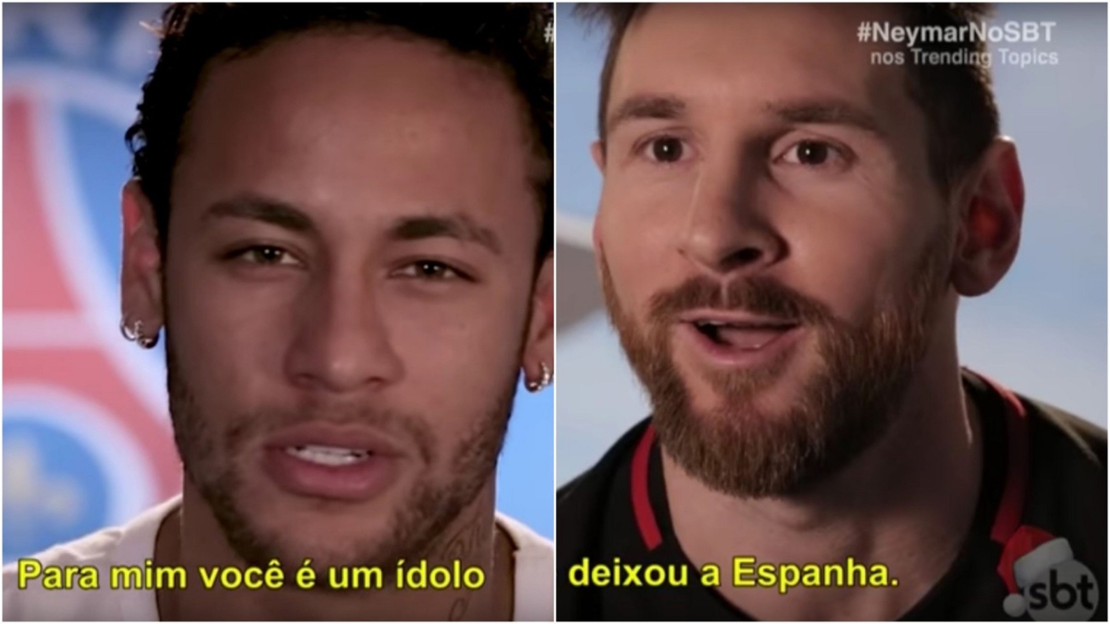 Messi y Neymar han intercambiado piropos esta semana