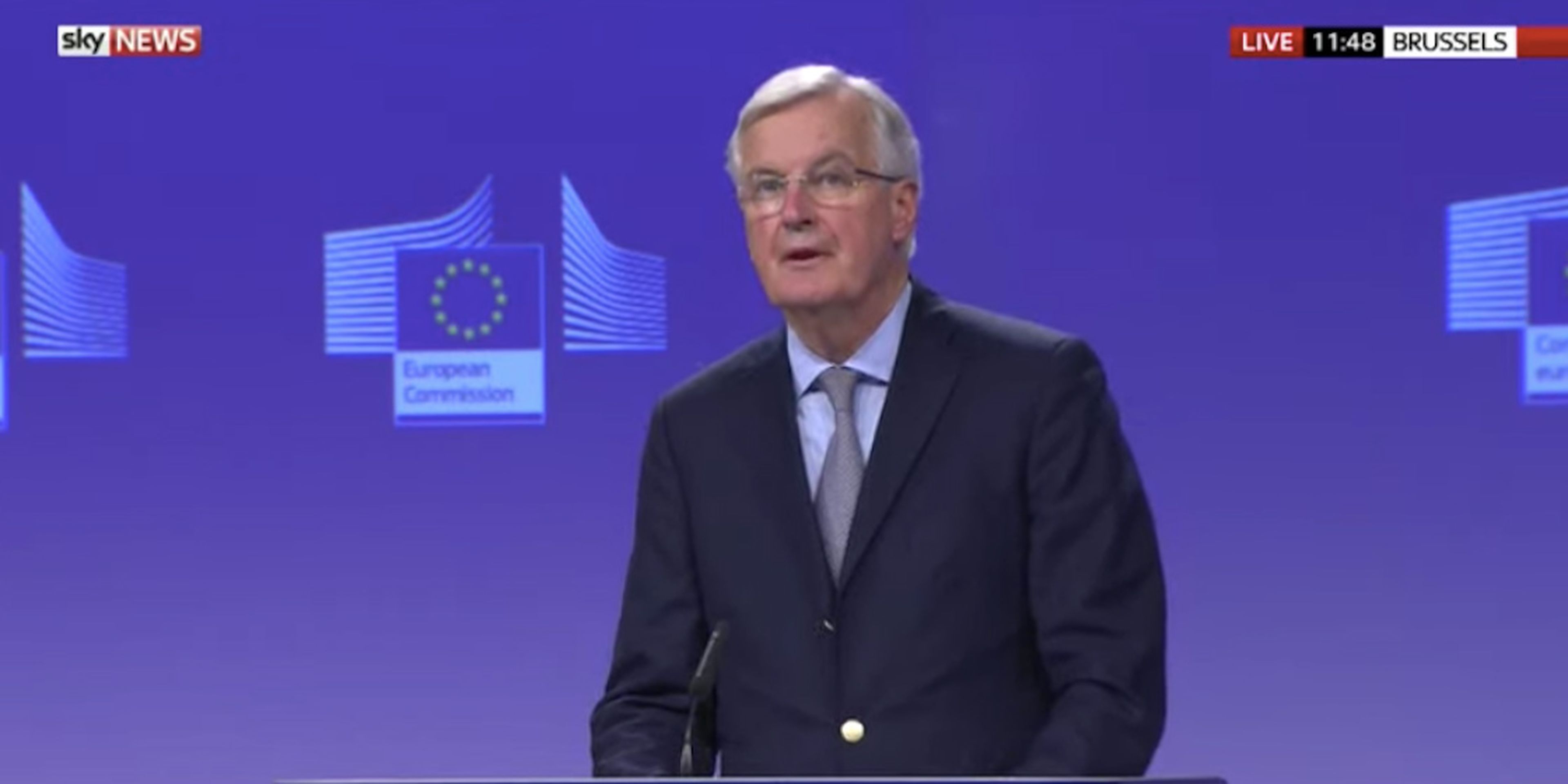 Michel Barnier-Negociación Brexit-Unión Europea