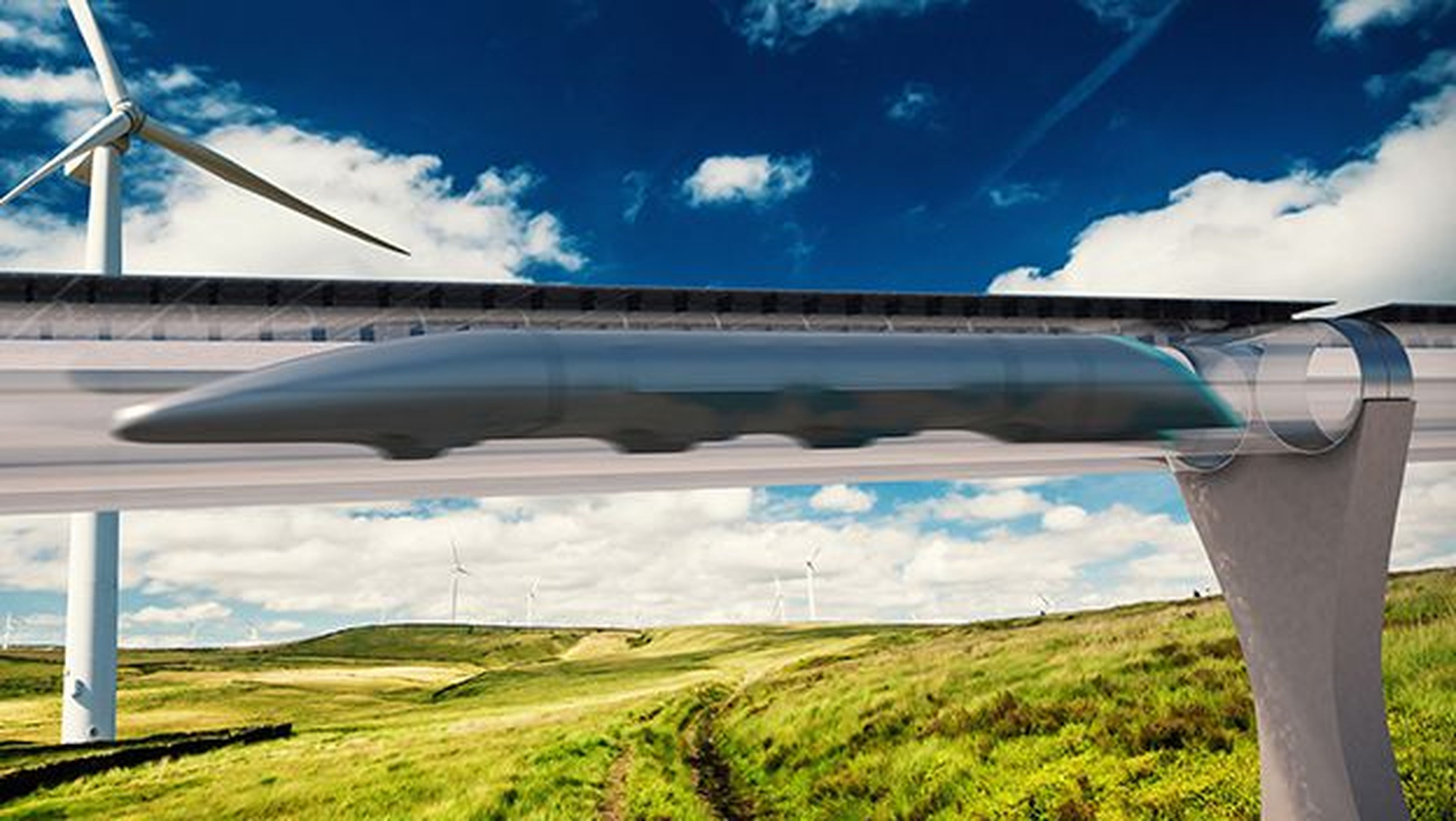 Paisaje de Hyperloop
