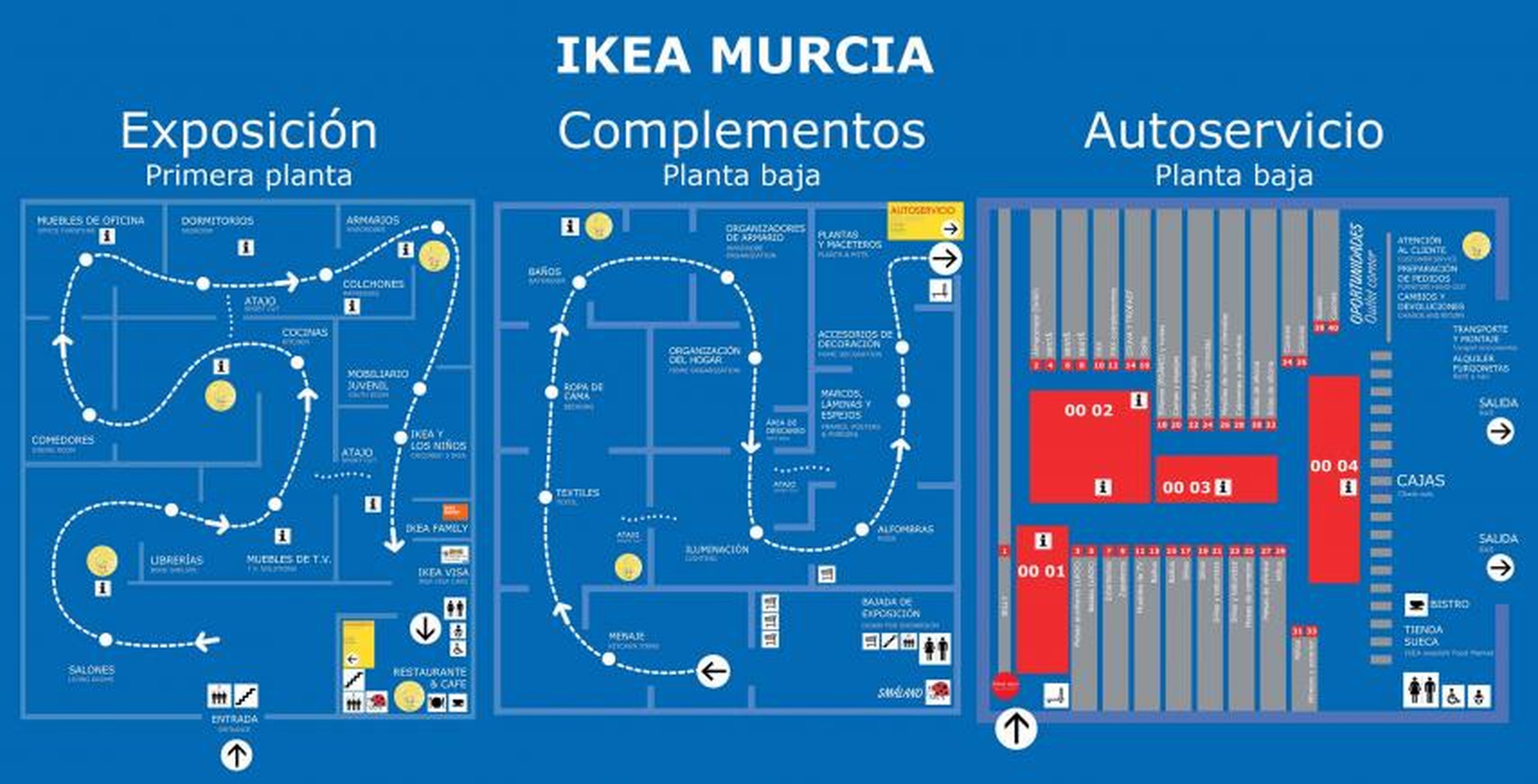 Plano Ikea Murcia