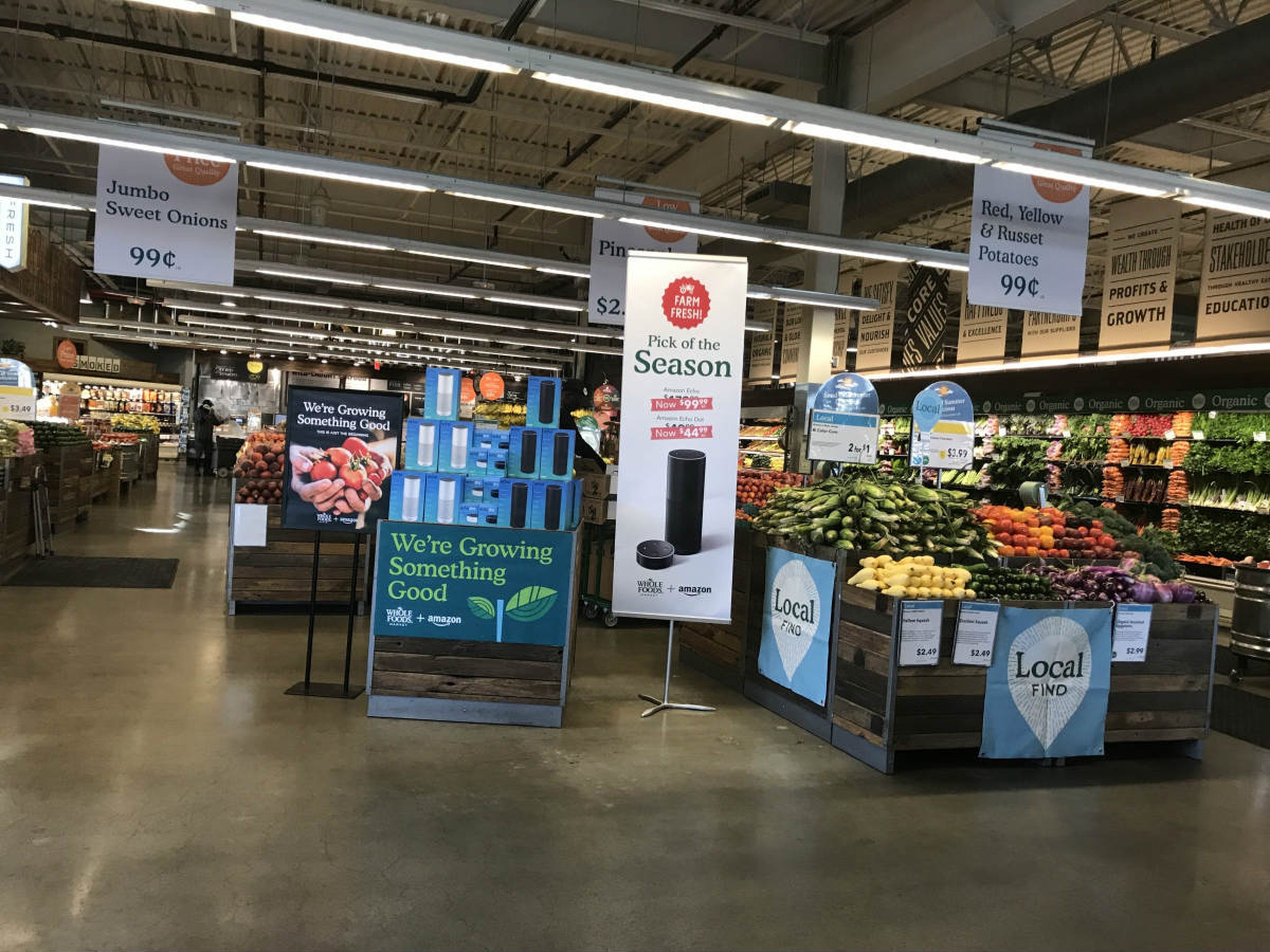 Whole Foods-Amazon Supermercados