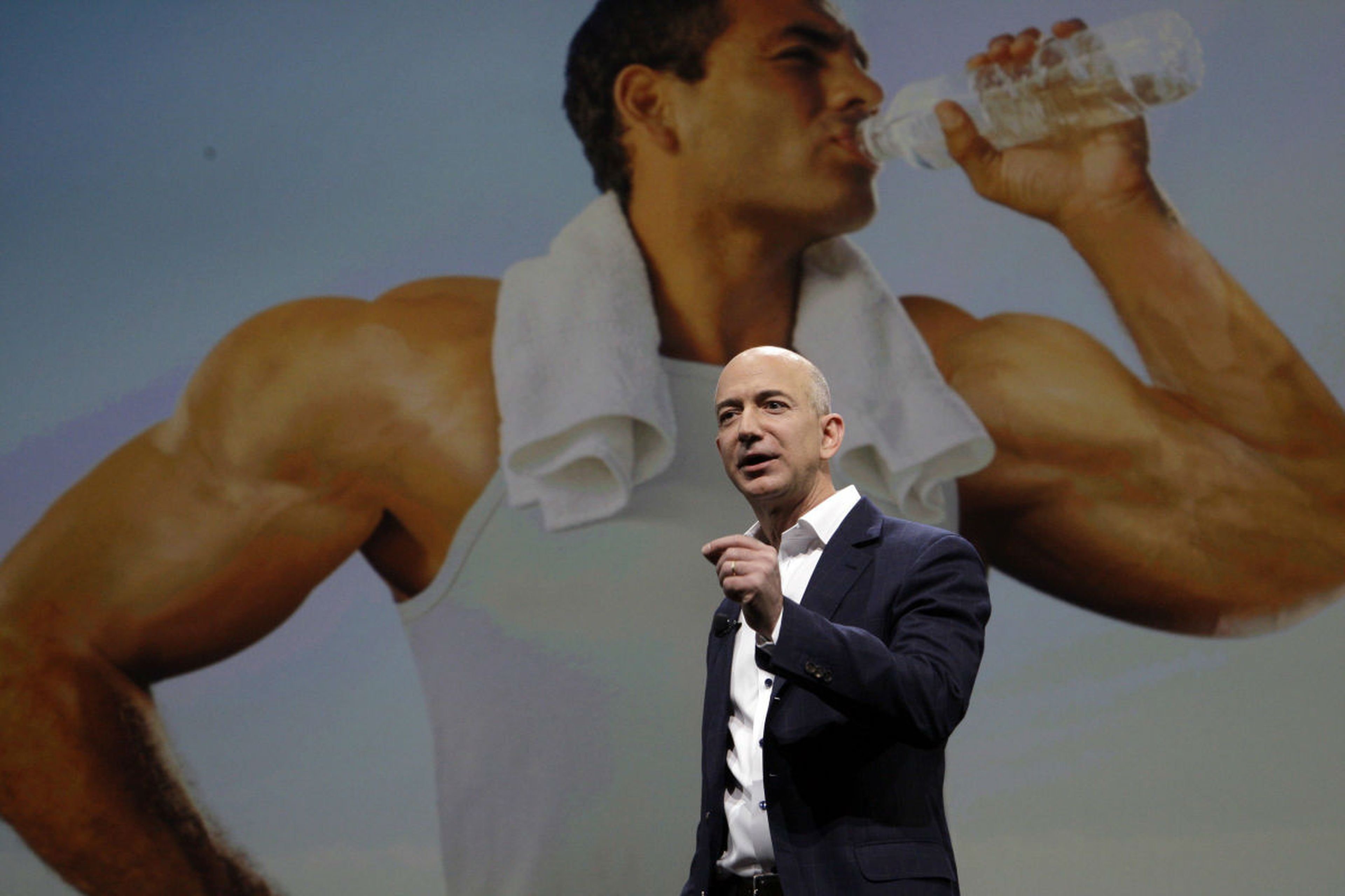 El director ejecutivo de Amazon, Jeff Bezos.