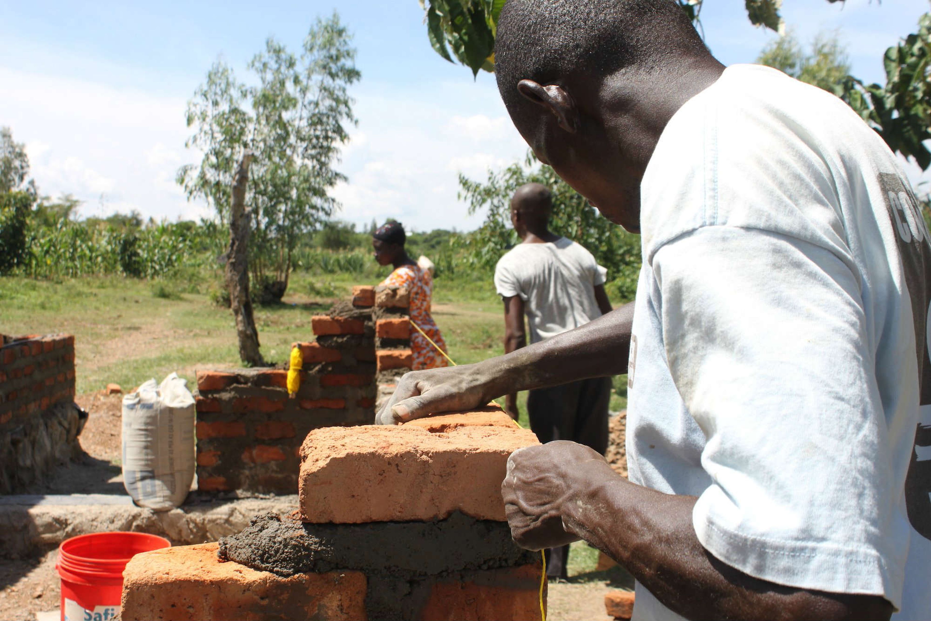Una aldea en Kenia se beneficia de la renta universal
