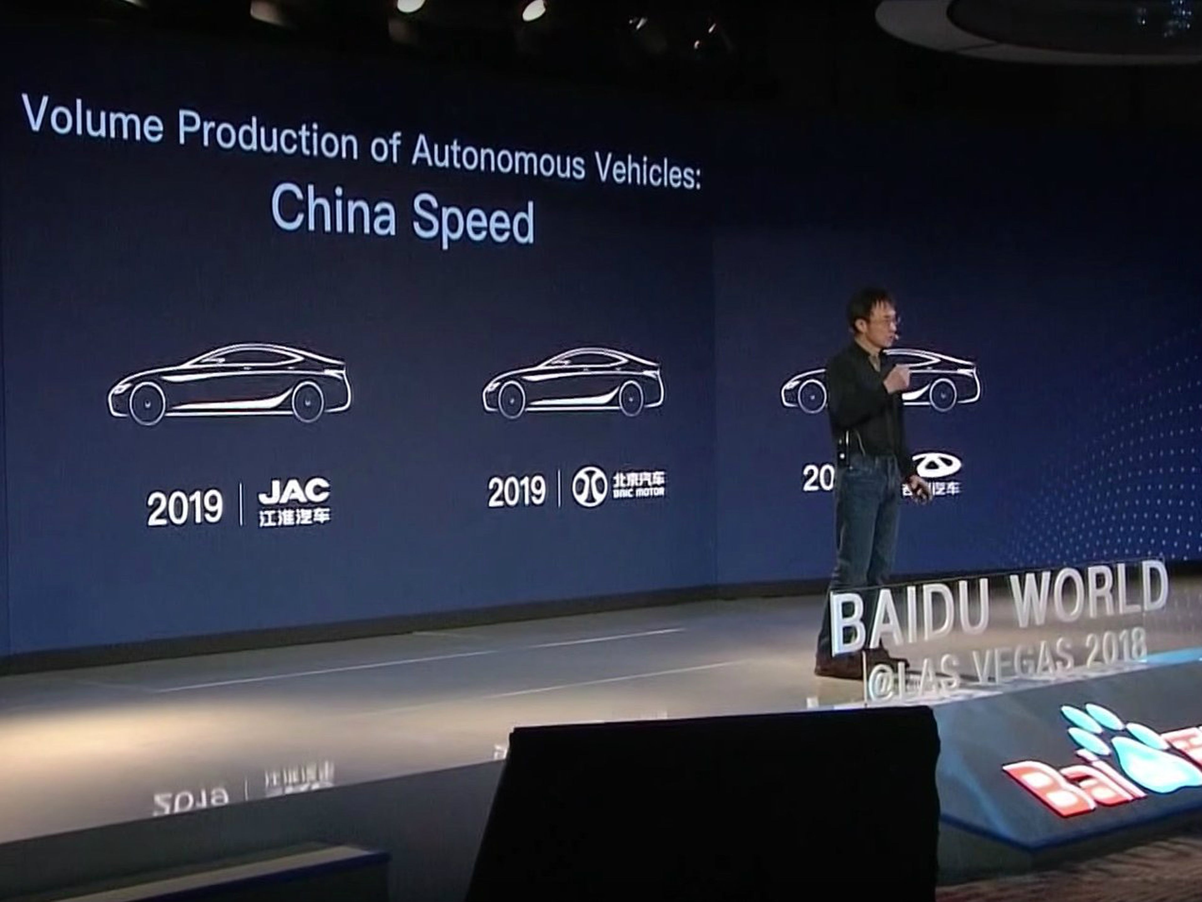 BAIDU-Producción coches autónomos en masa