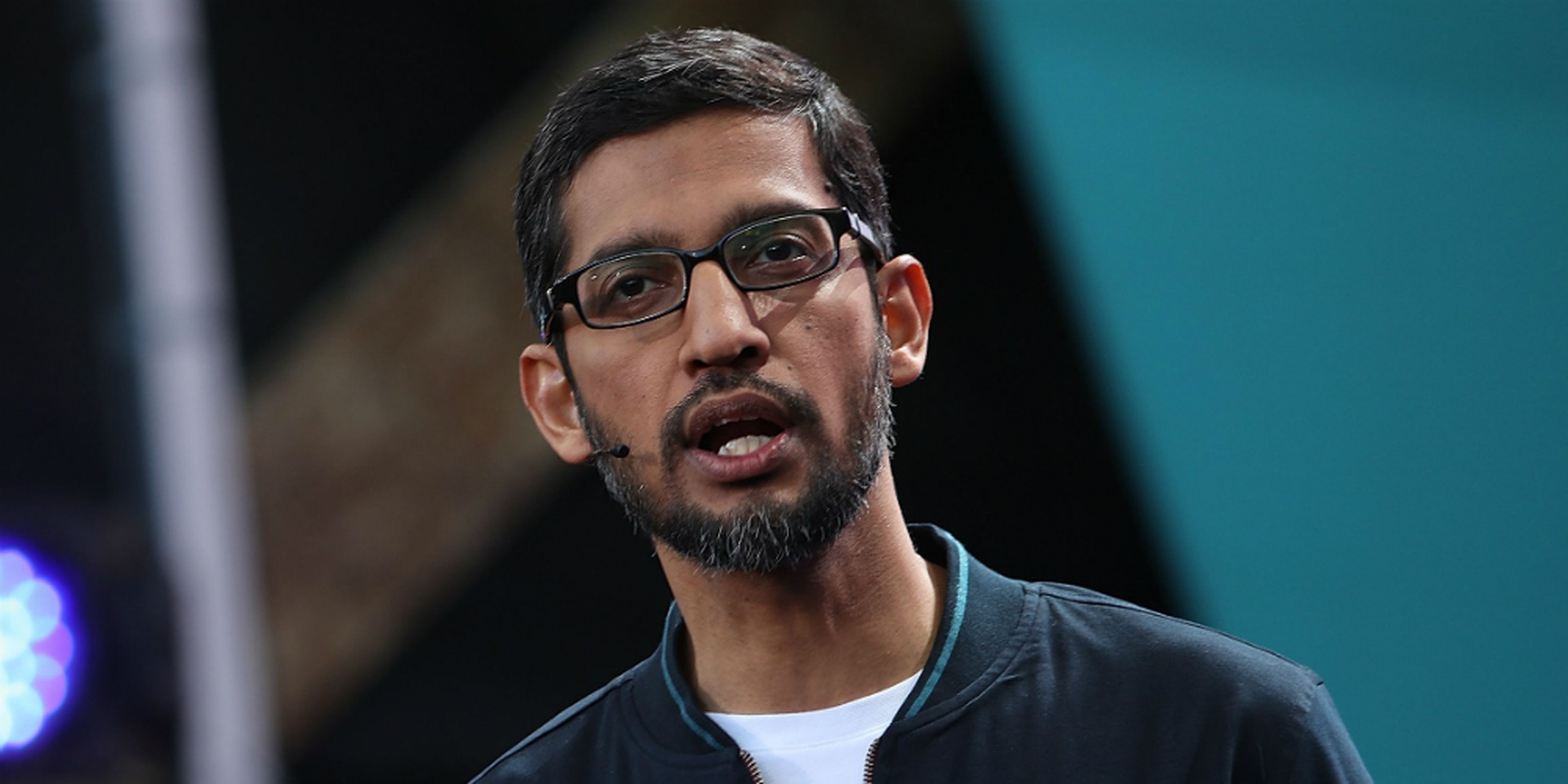 El director ejecutivo de Google, Sundar Pichai.