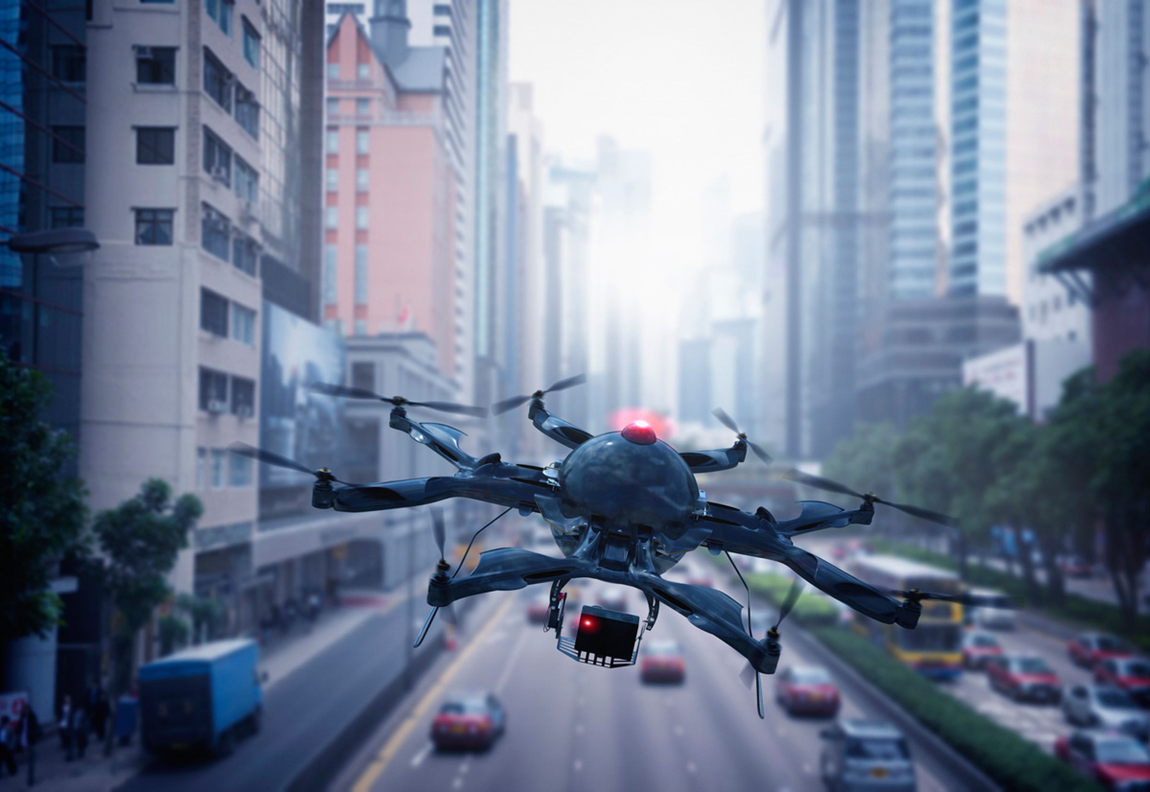 Drones coches autónomos