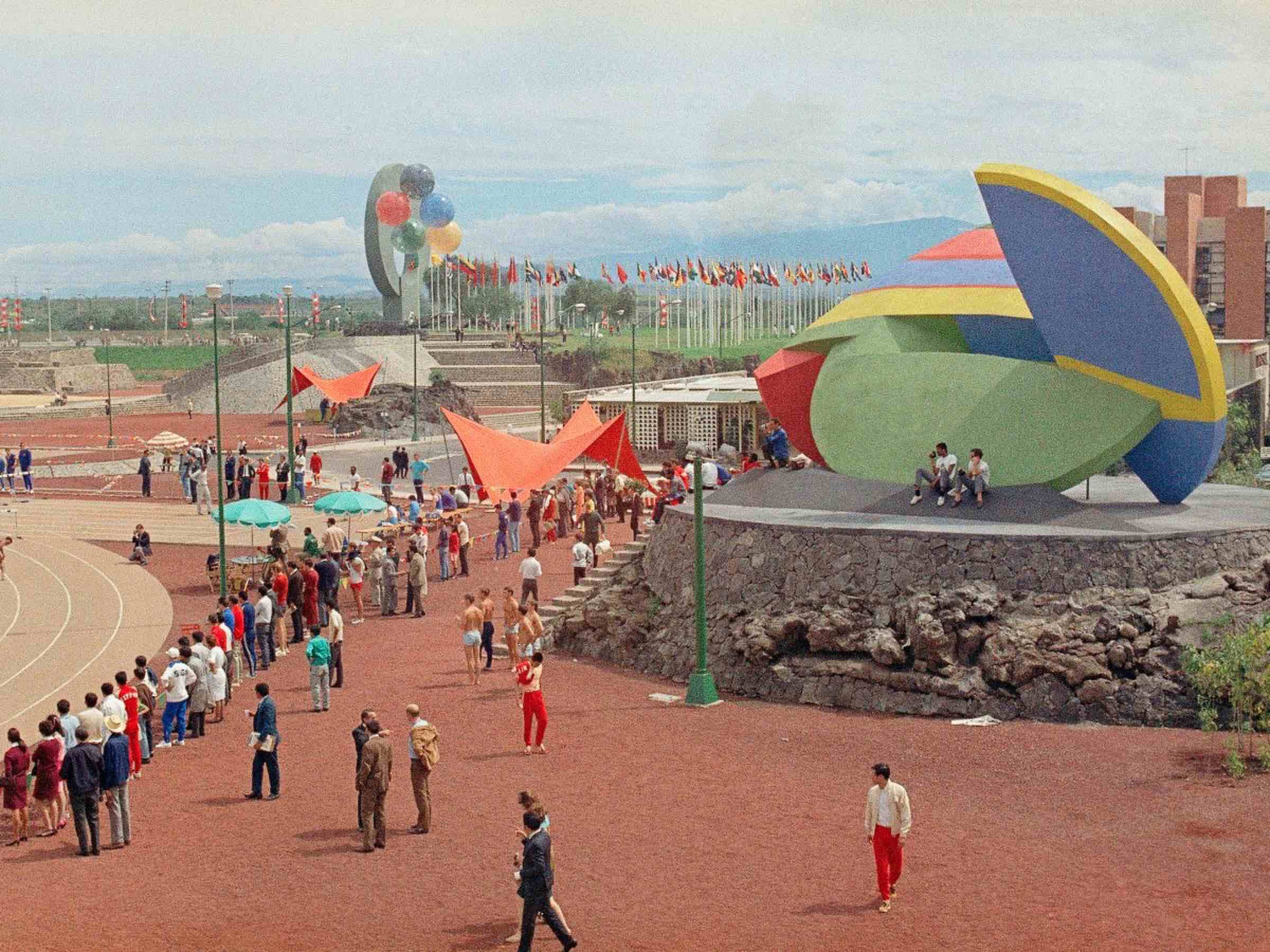 Villa Olímpica de México 1968.