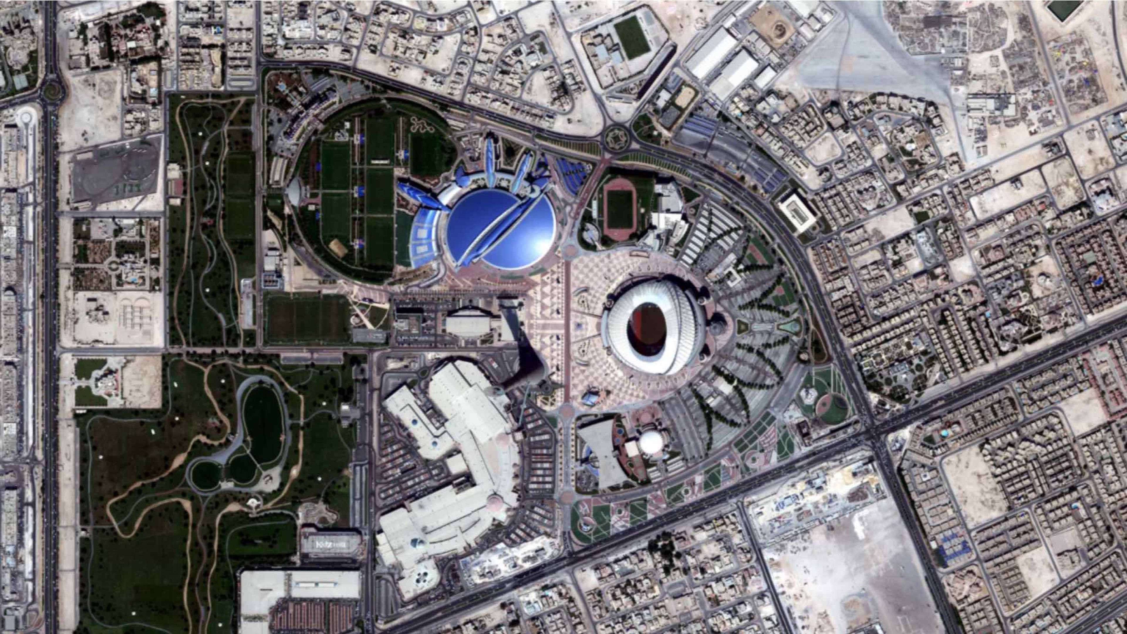 El Estadio Internacional Khalifa está terminado.