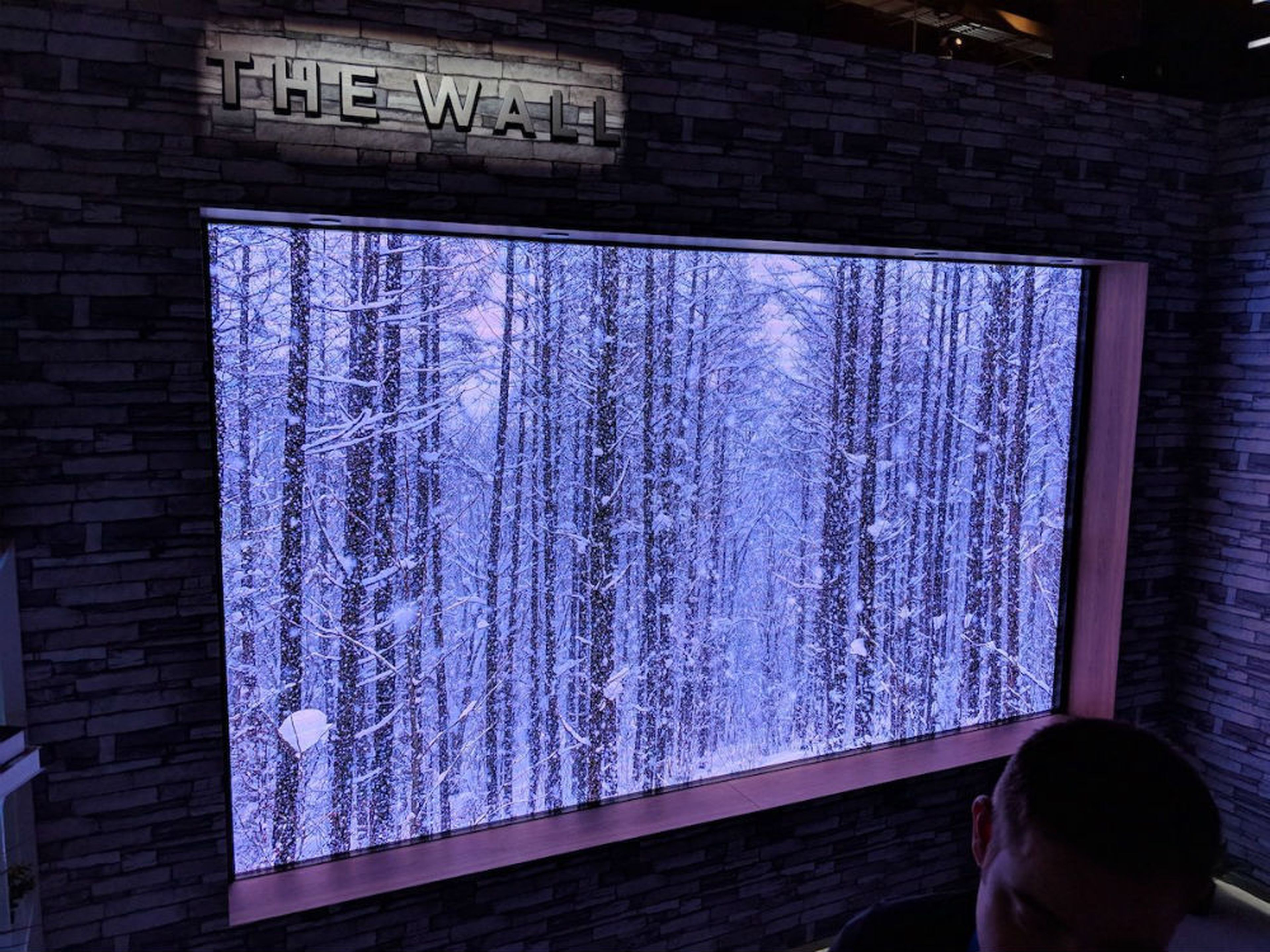 SAMSUNG: The Wall, el nuevo modelo de televisión en CES 2018