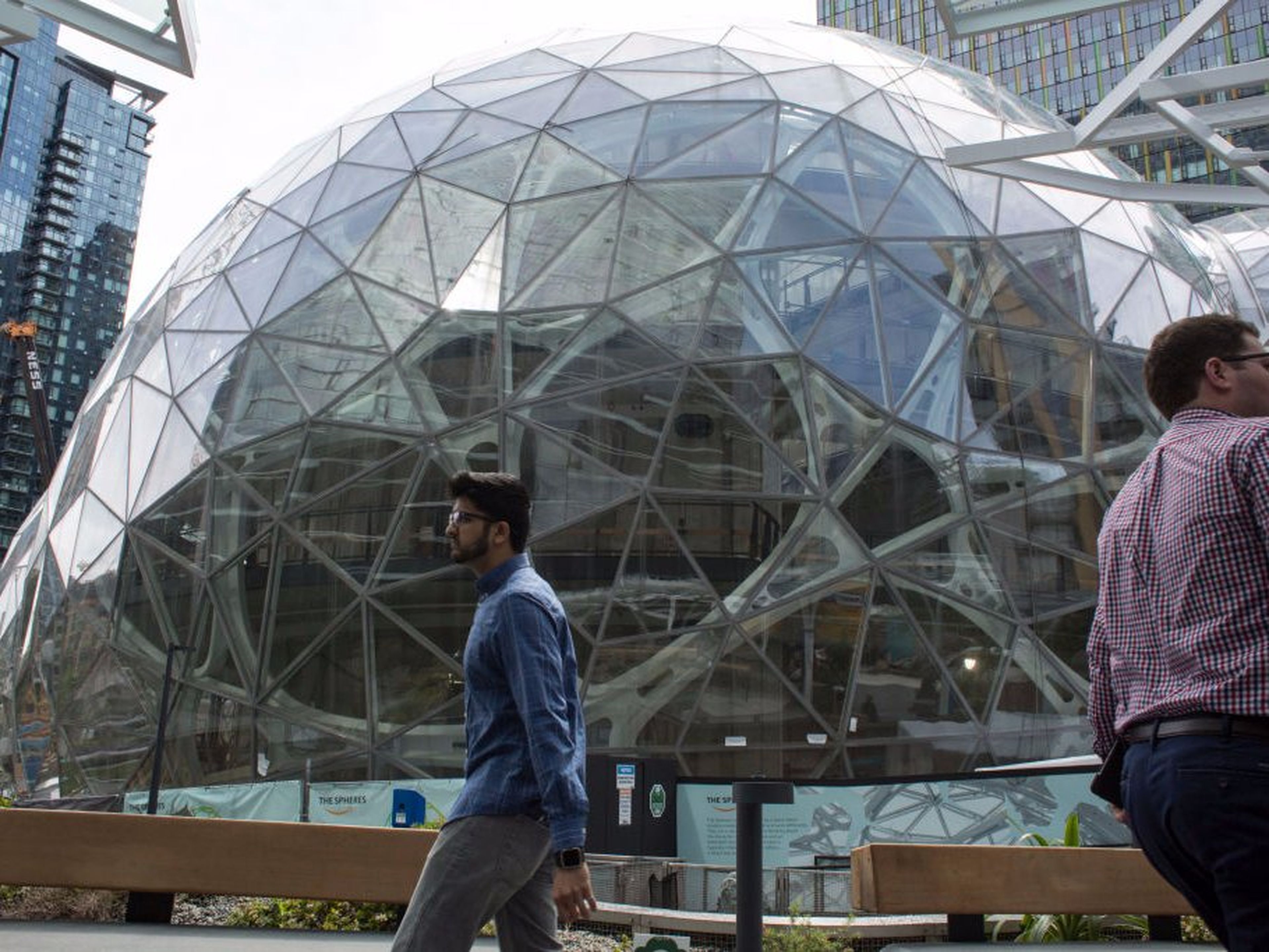 La sede de Amazon en Seattle.