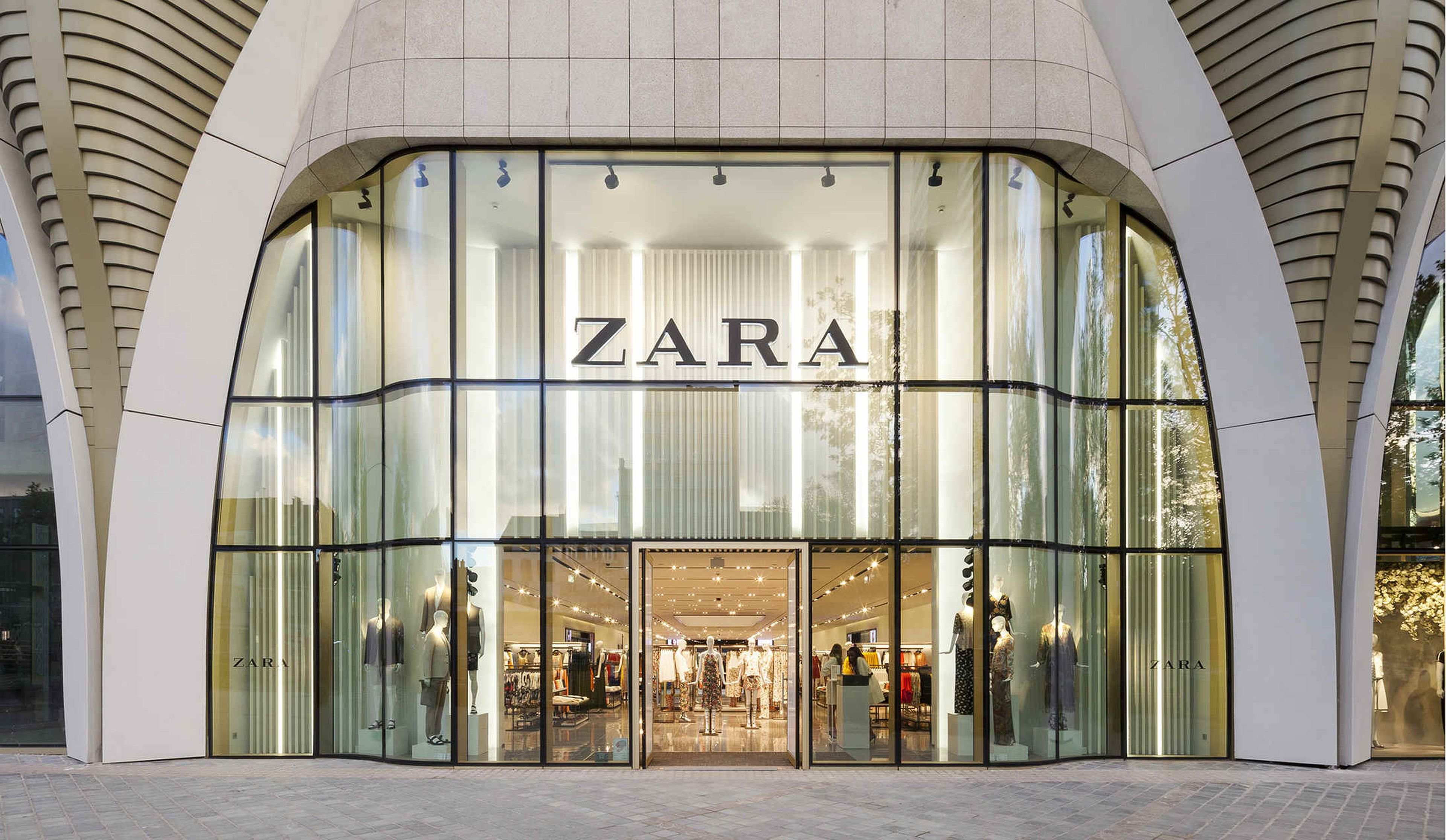 Una tienda de Zara en Bruselas.