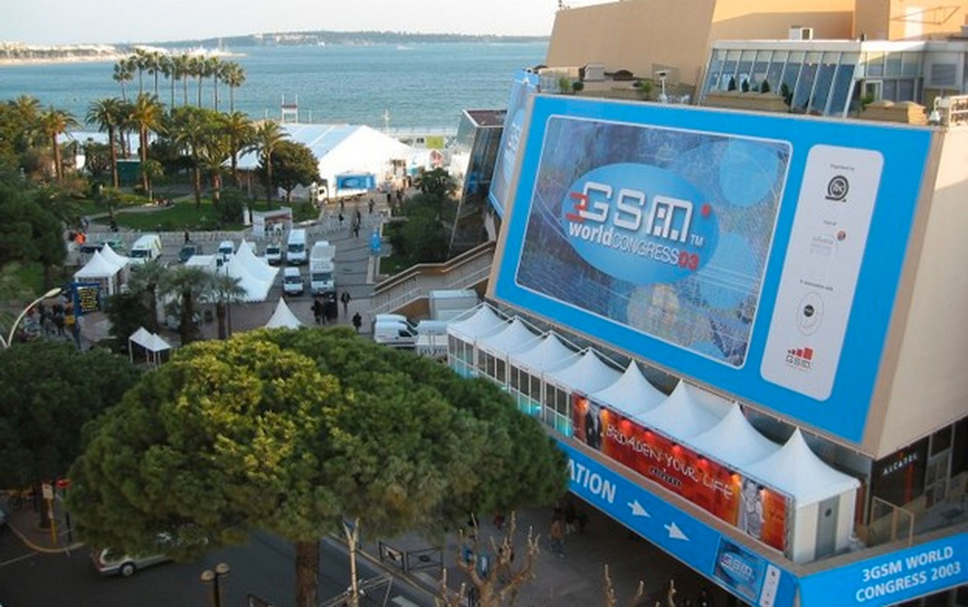 3GSM World Congress 2003, en Cannes.