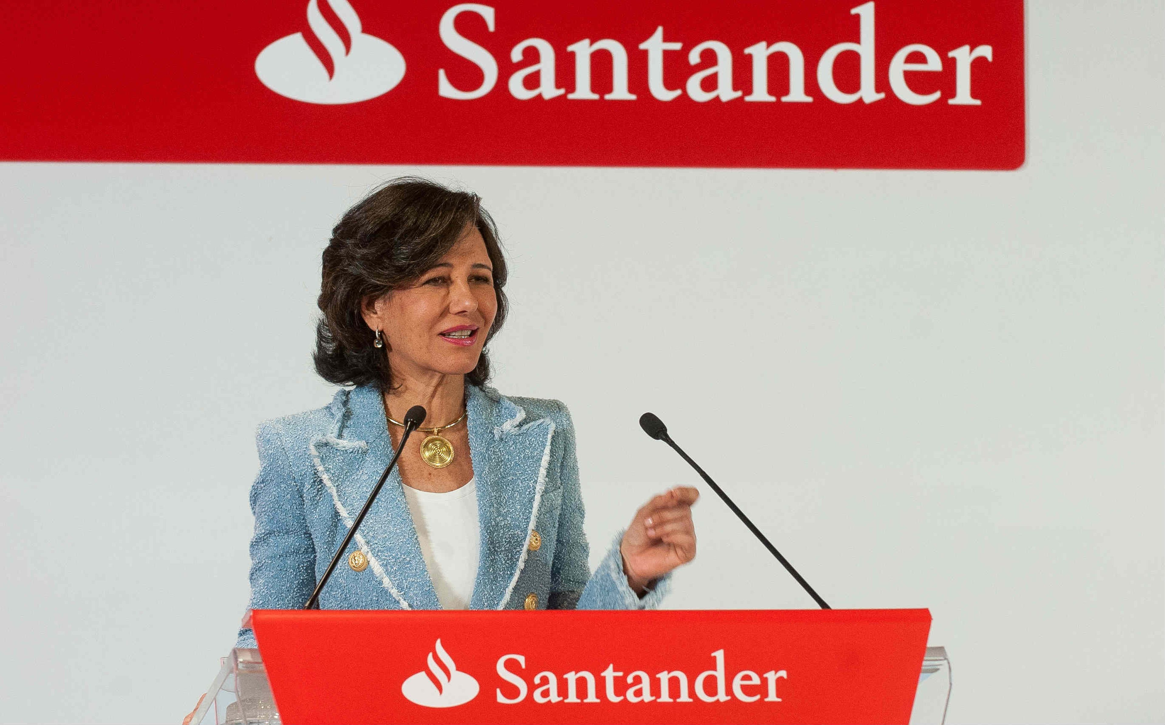 Ana Botín es presidenta de Banco Santander.