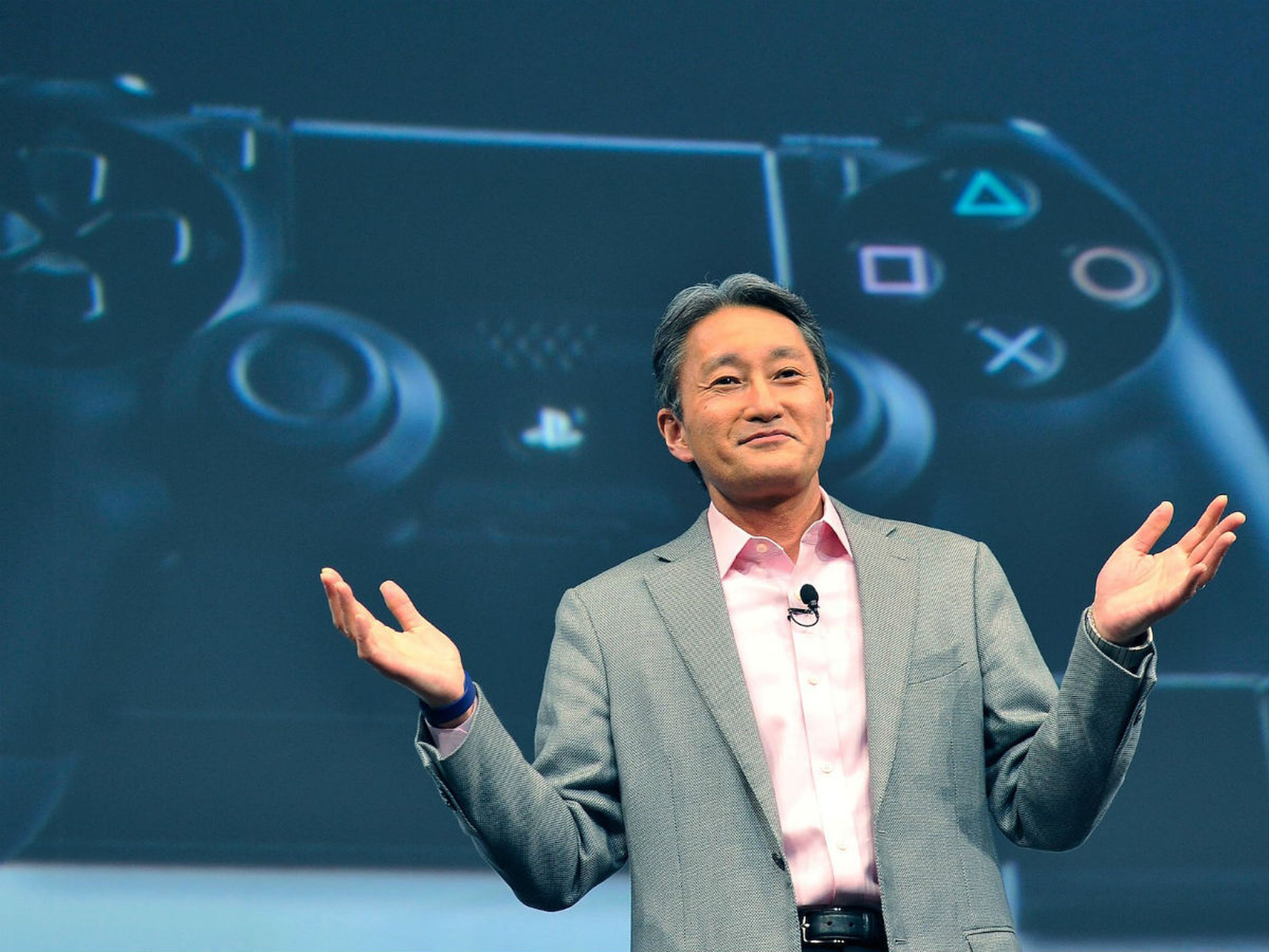 El CEO saliente de Sony, Kaz Hirai.