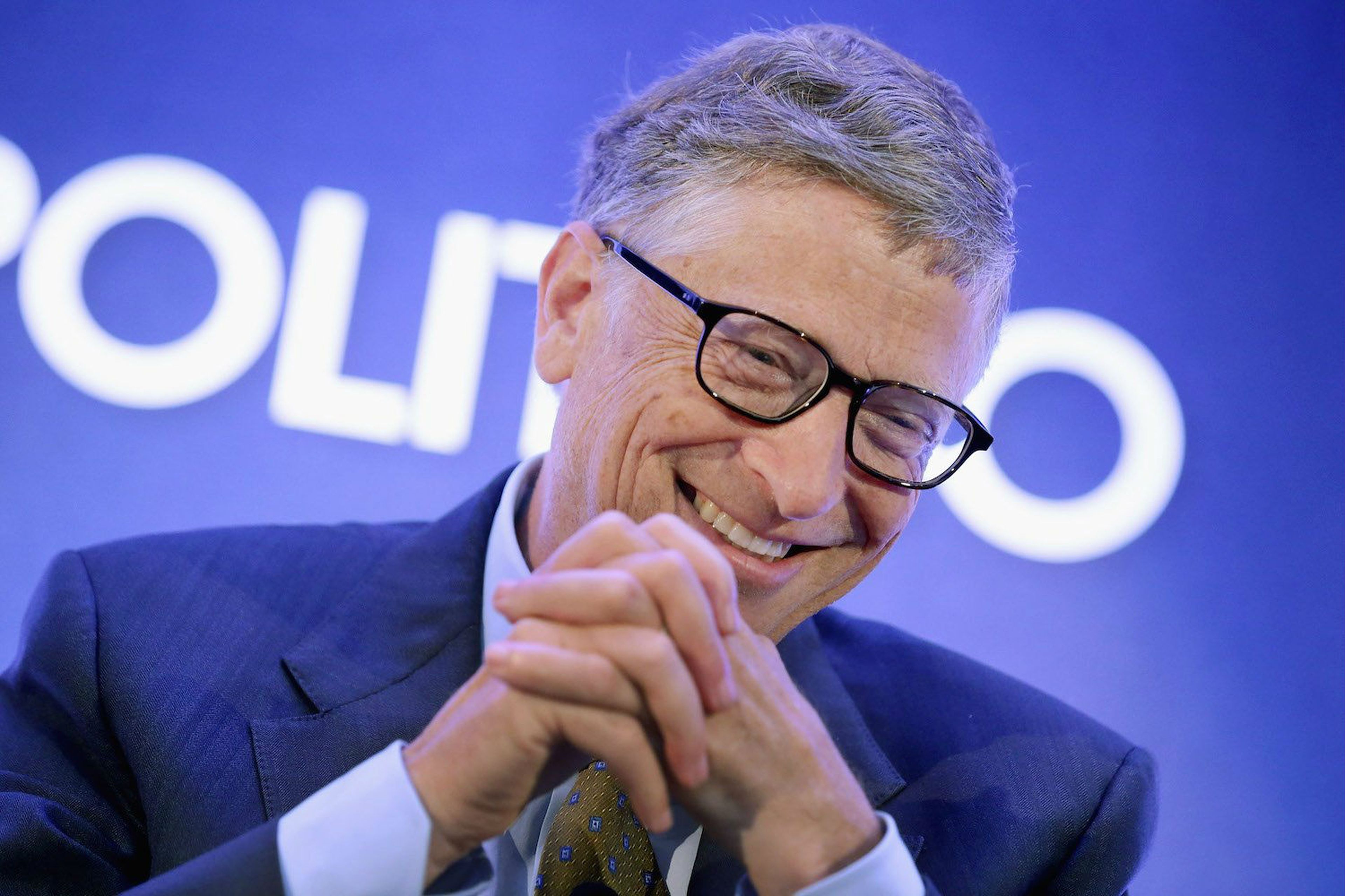 El cofundador de Microsoft, Bill Gates, habla durante un evento en Washington (EE. UU.) en 2014.