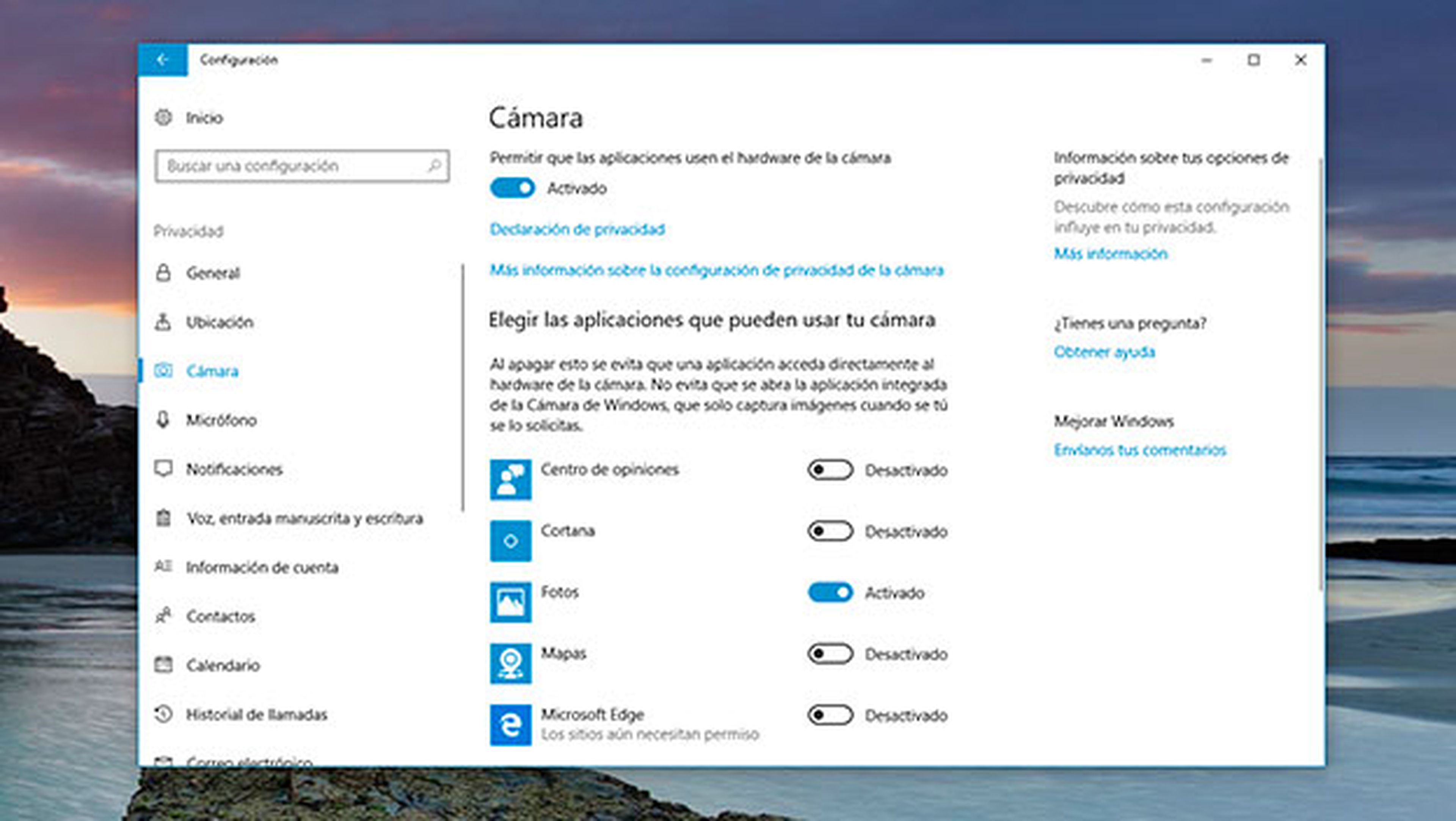 Desactivar Webcam en Windows de manera temporal