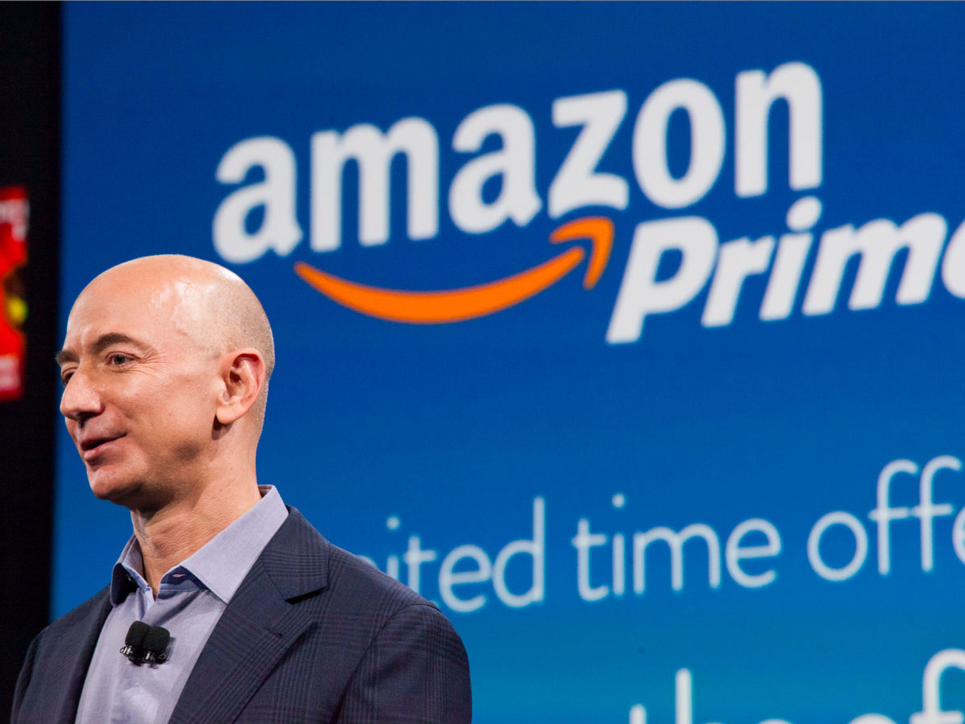 El director ejecutivo de Amazon, Jeff Bezos.