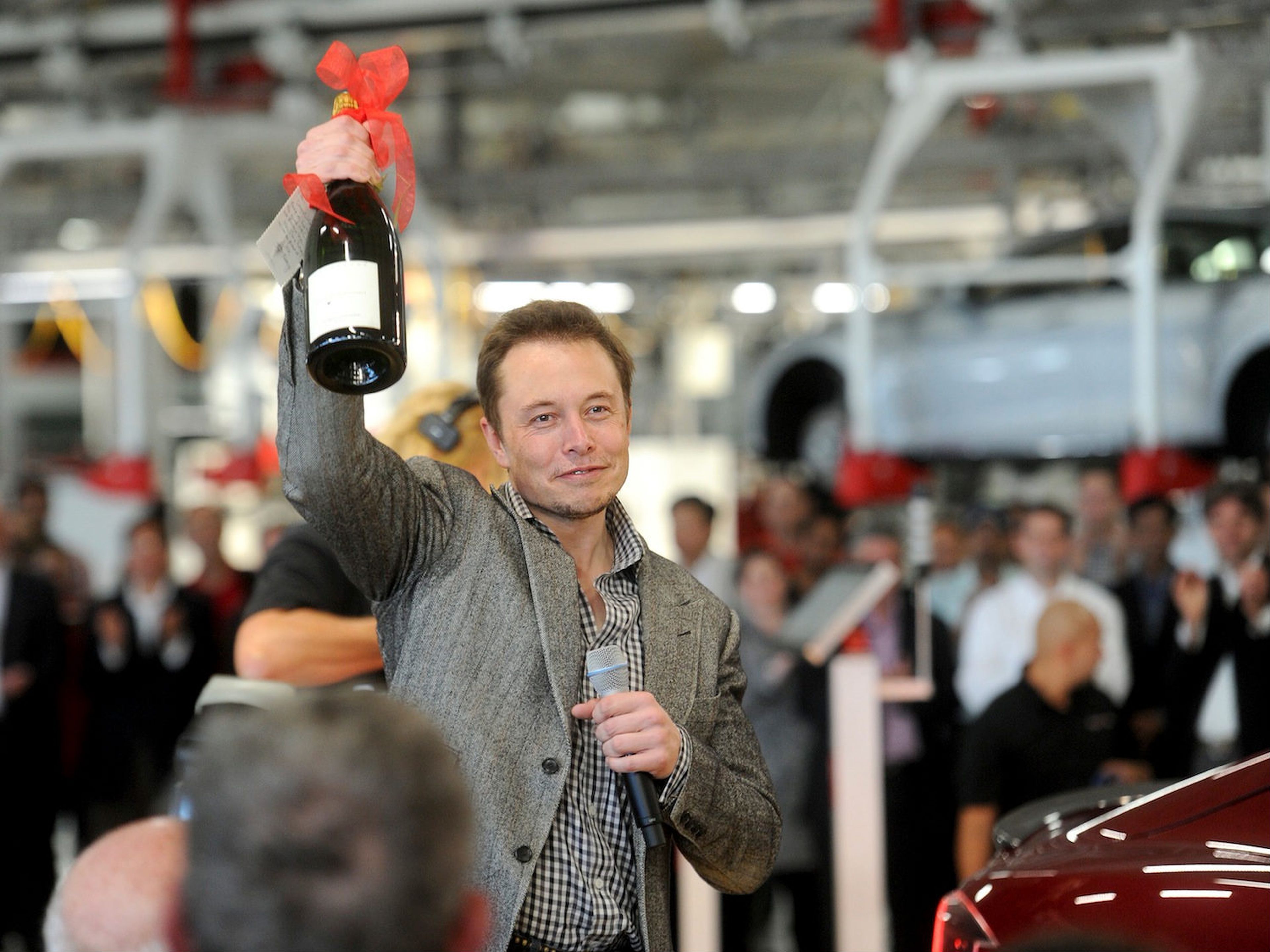 Elon Musk, director ejecutivo de Tesla y Space X.