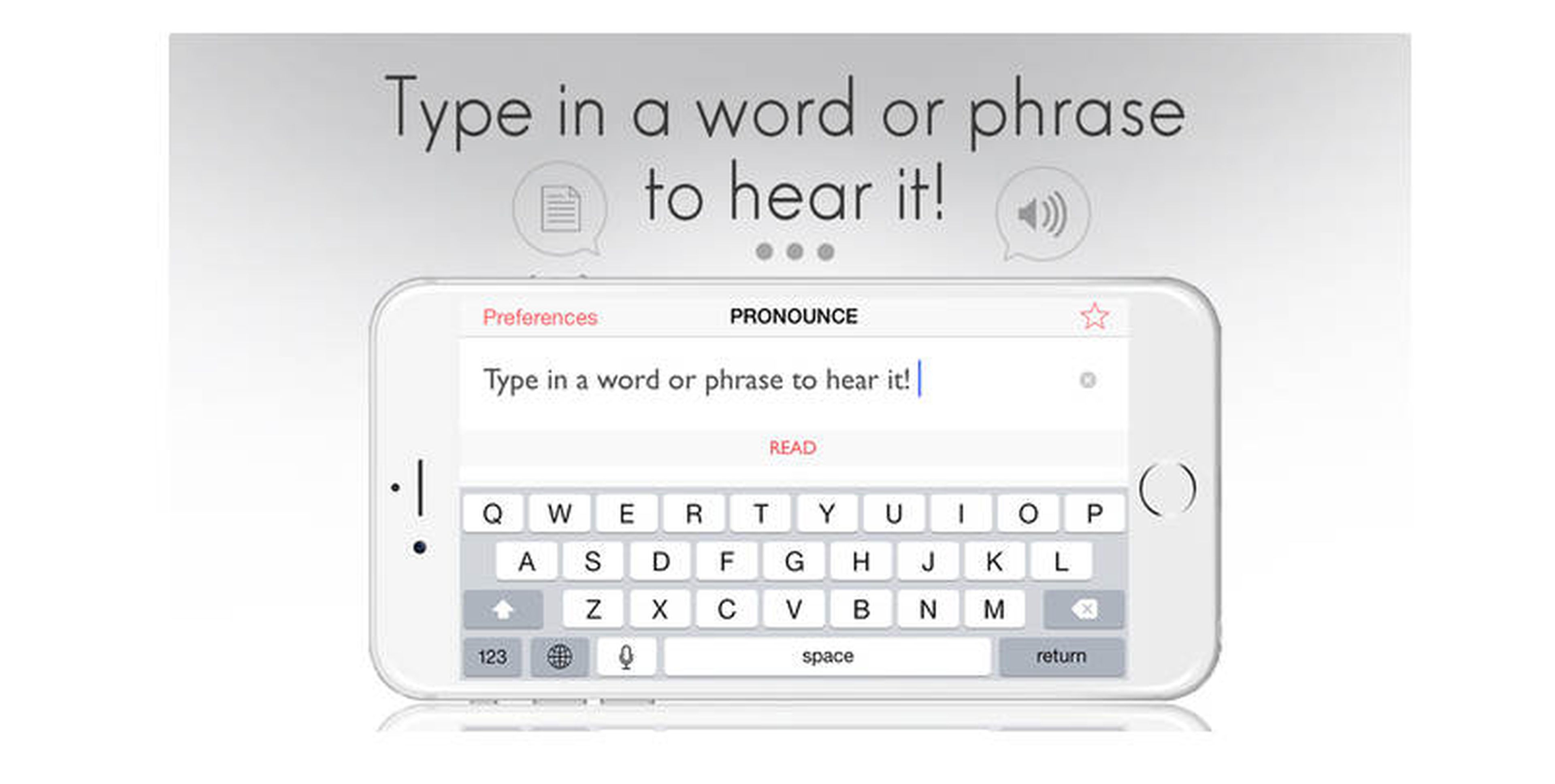 Funcionamiento de la app (How to) Pronounce.