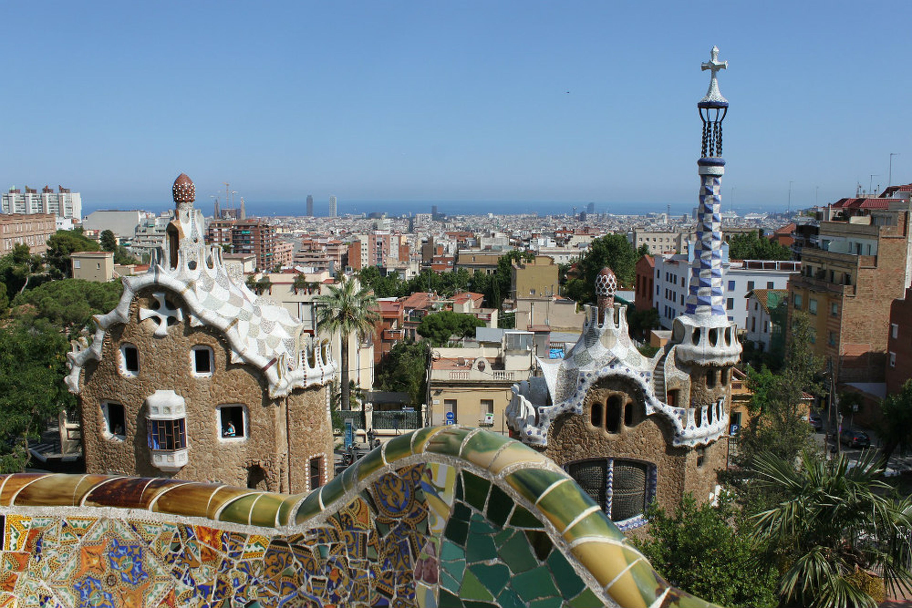 Una imagen del Parque Güell de Barcelona.