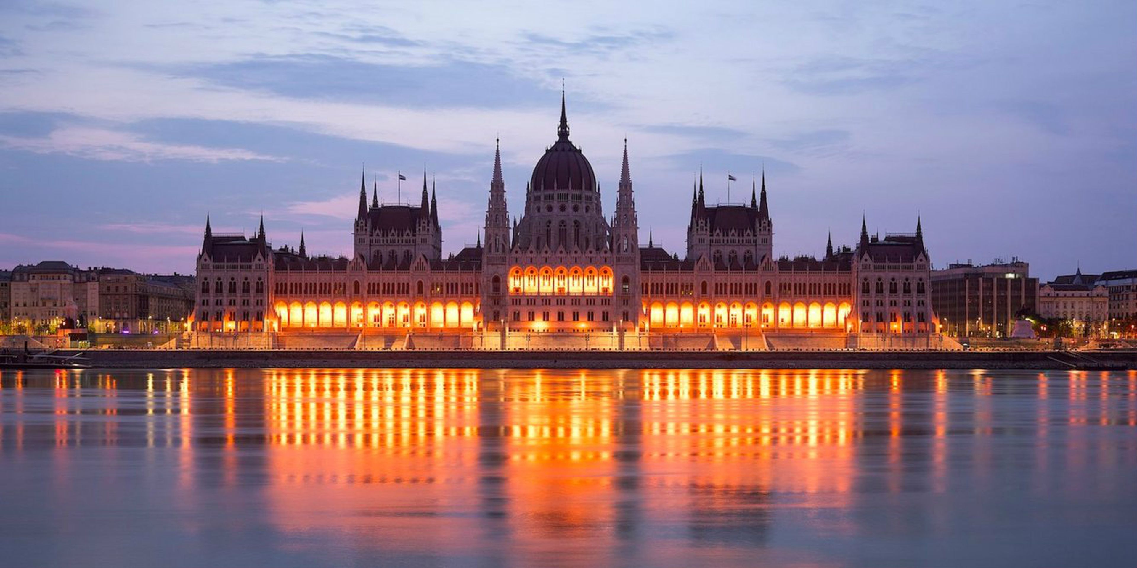 El edificio del Parlamento Húngaro, situado en Budapest.