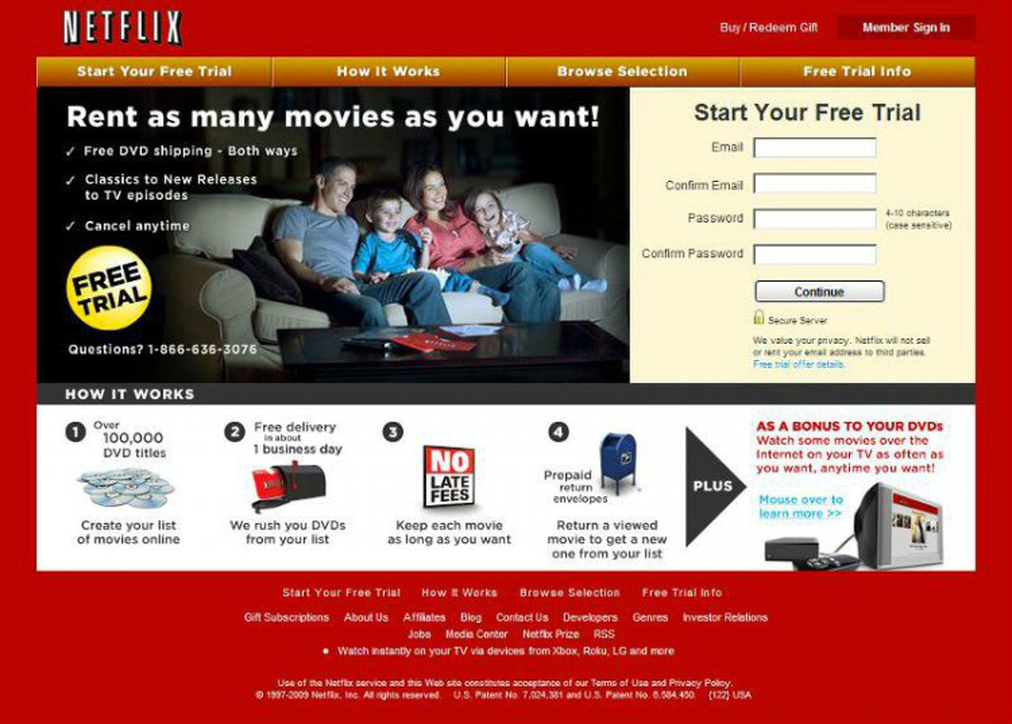 Netflix 2009