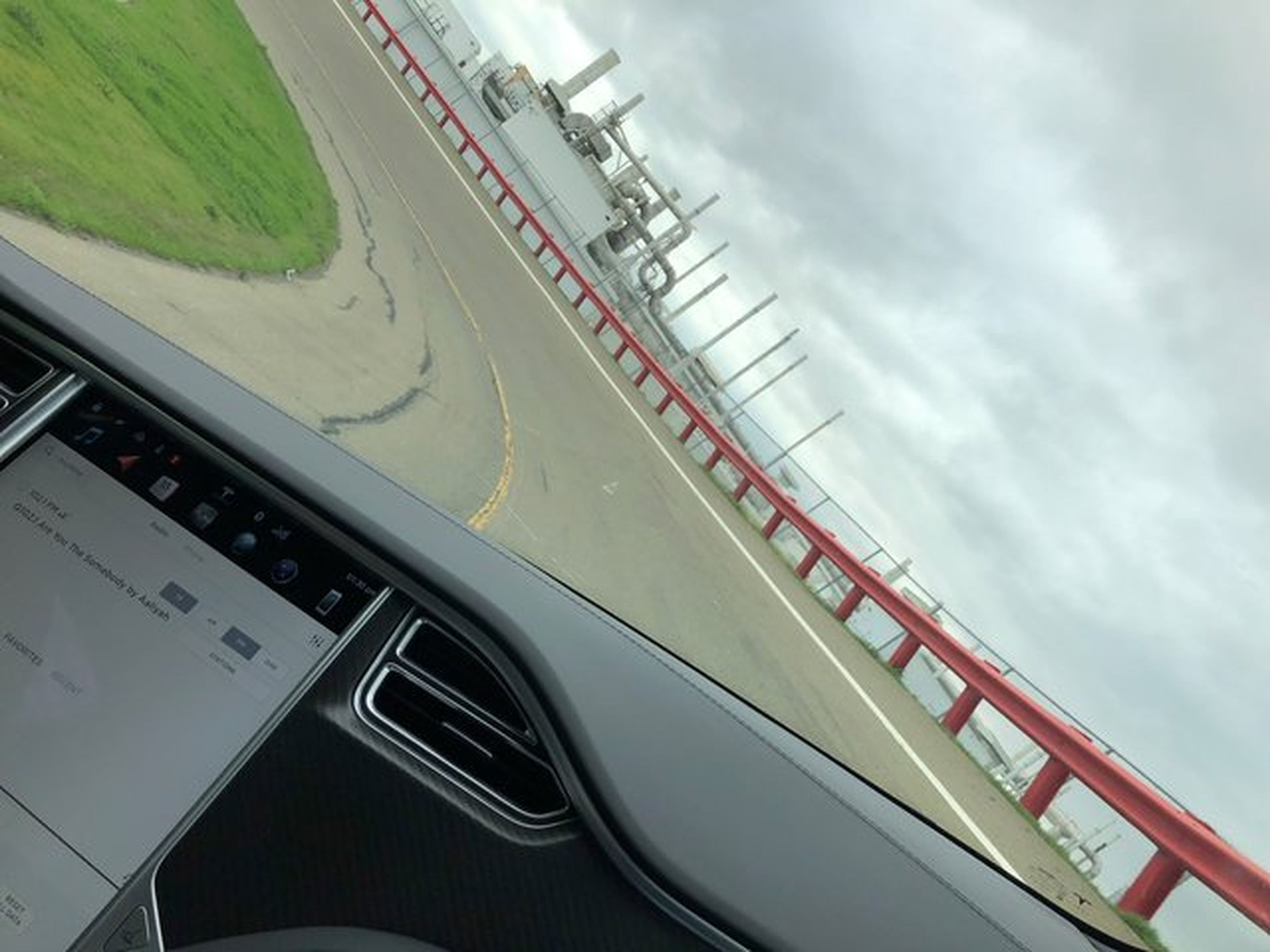La pista de Tesla.