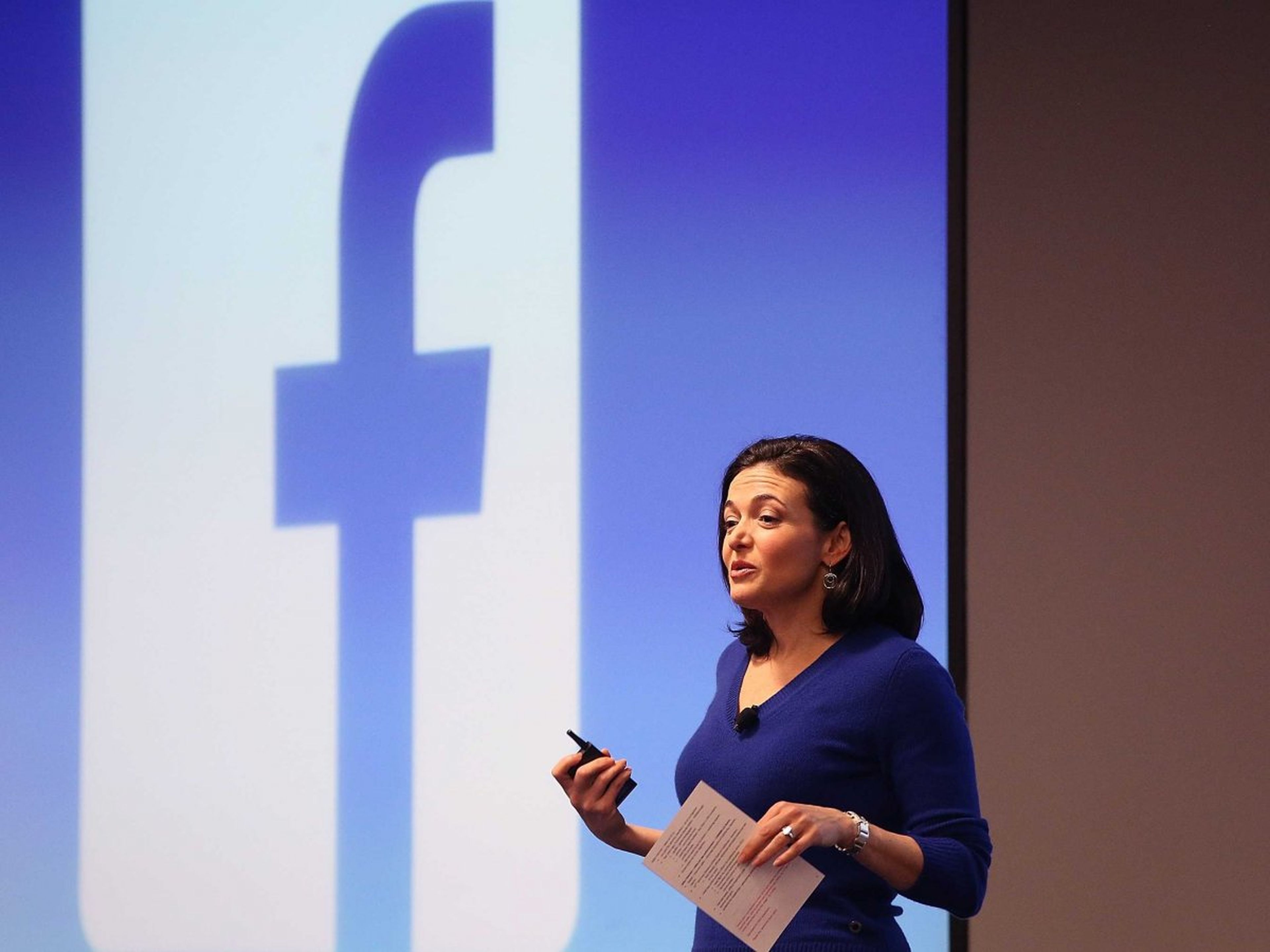 Sheryl Sandberg, Directora Ejecutiva de Facebook