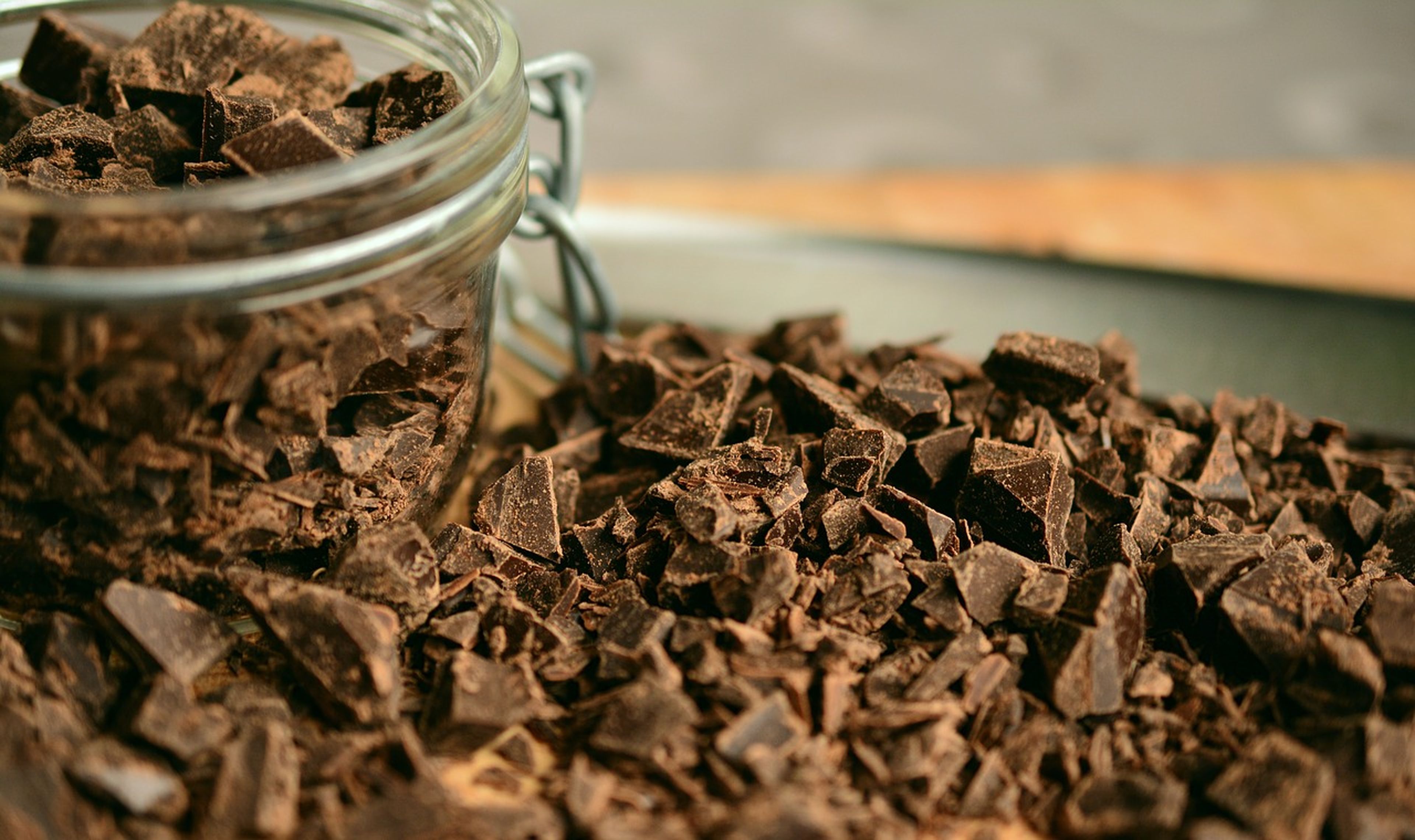El chocolate es beneficioso con altos porcentajes de cacao.