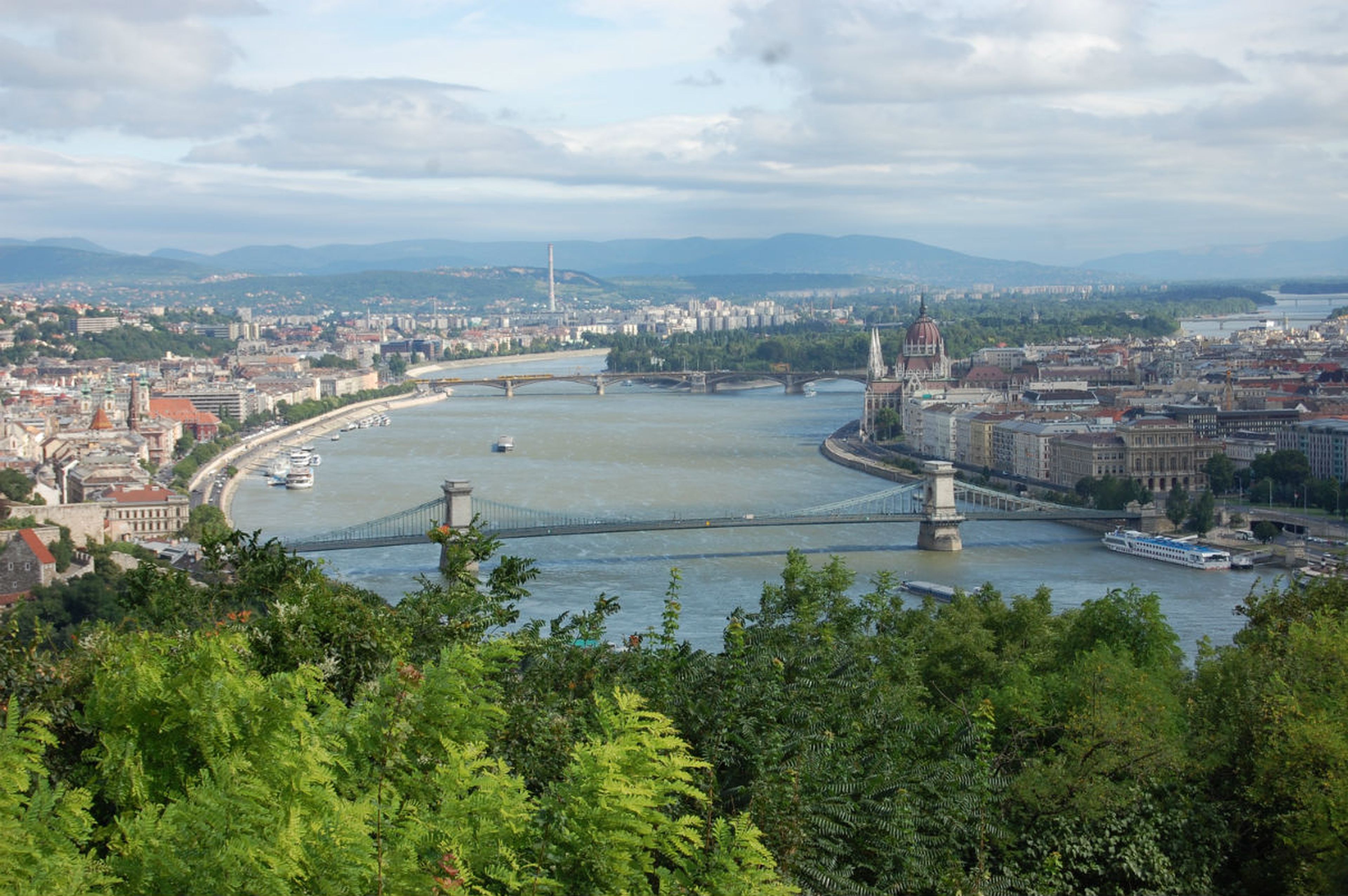 Vista aérea de Budapest