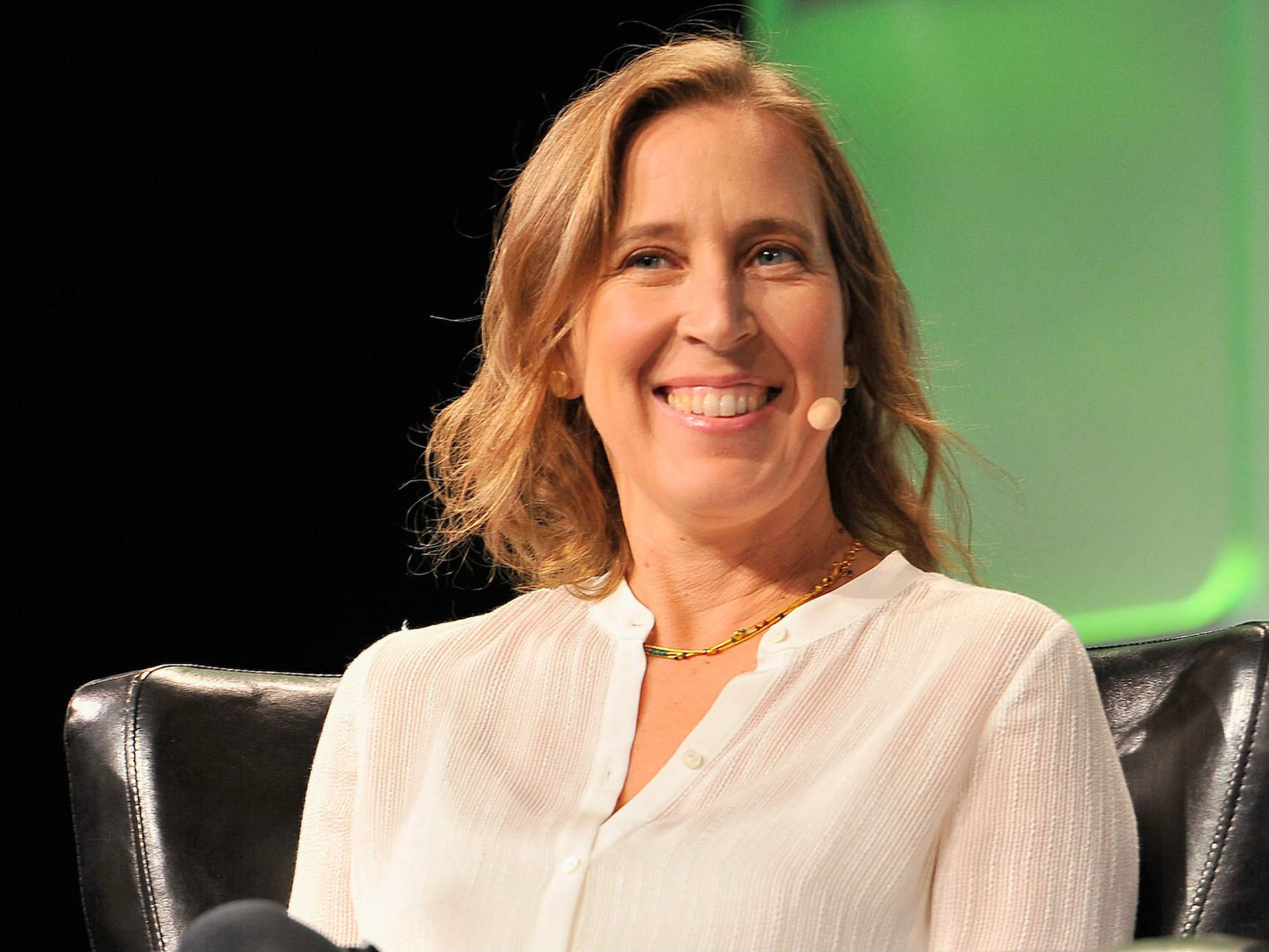 La CEO de YouTube, Susan Wojcicki.