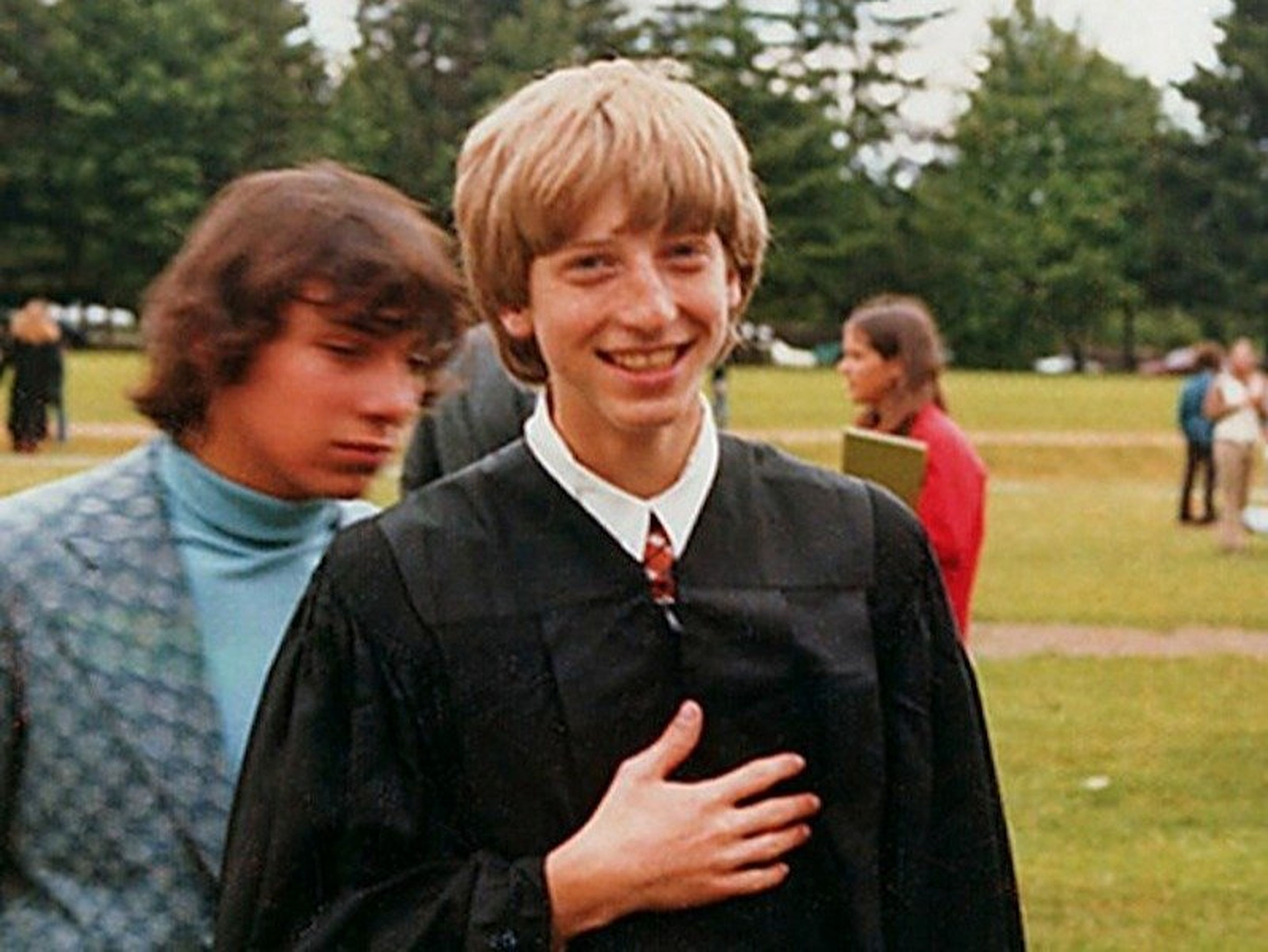 Bill Gates de joven.