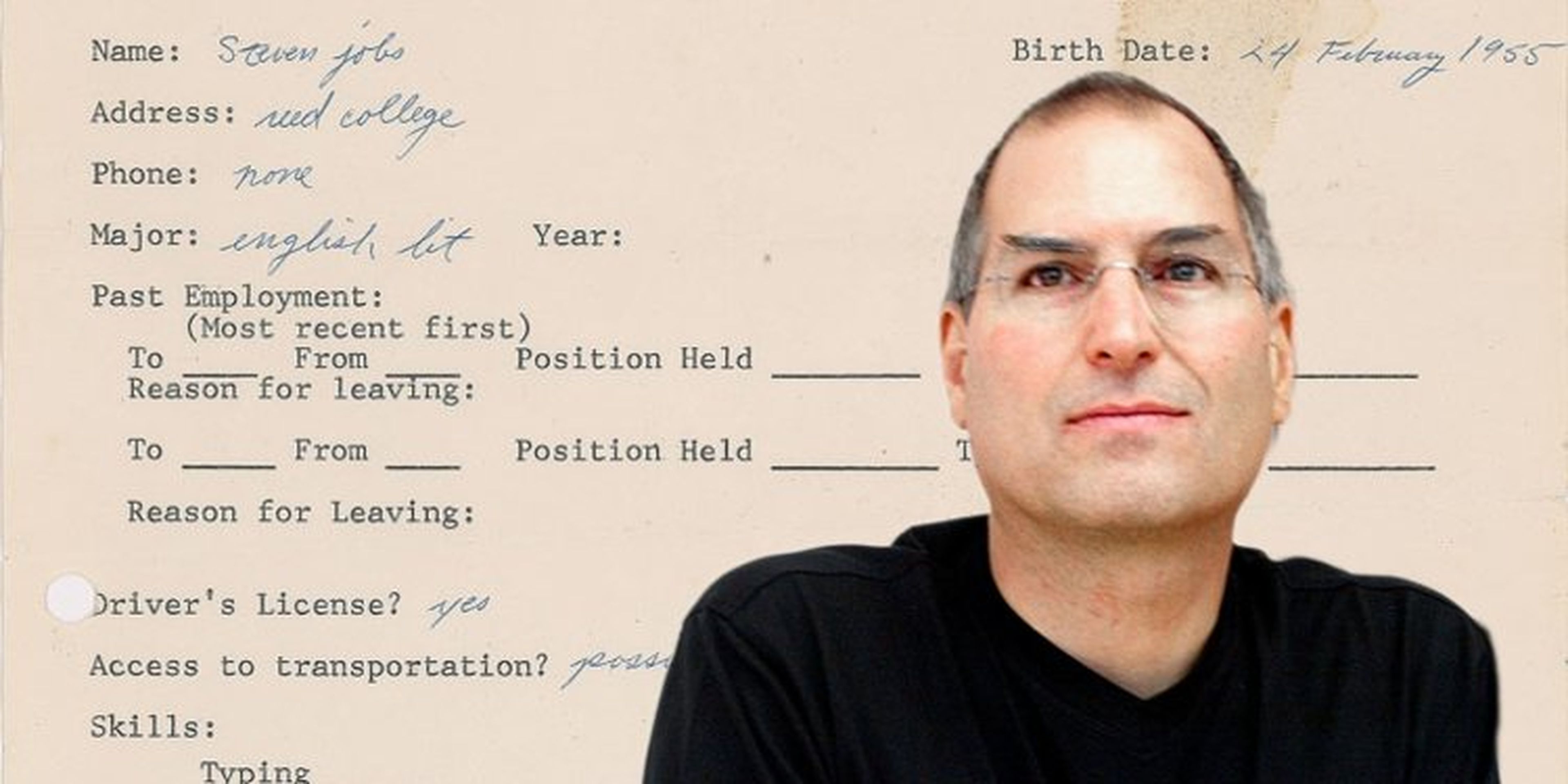 Currículum de Steve Jobs