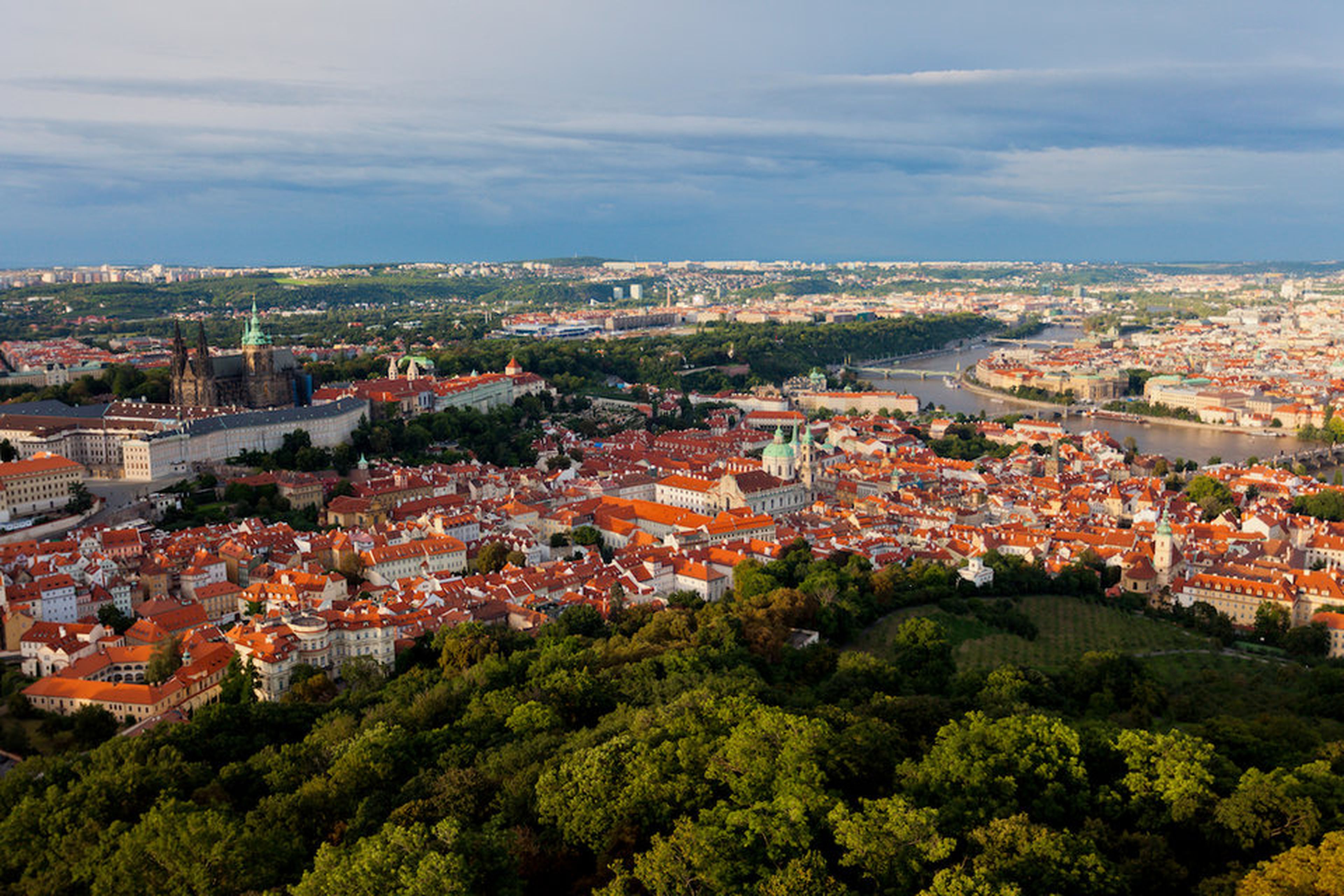 paisaje de ciudad República checa