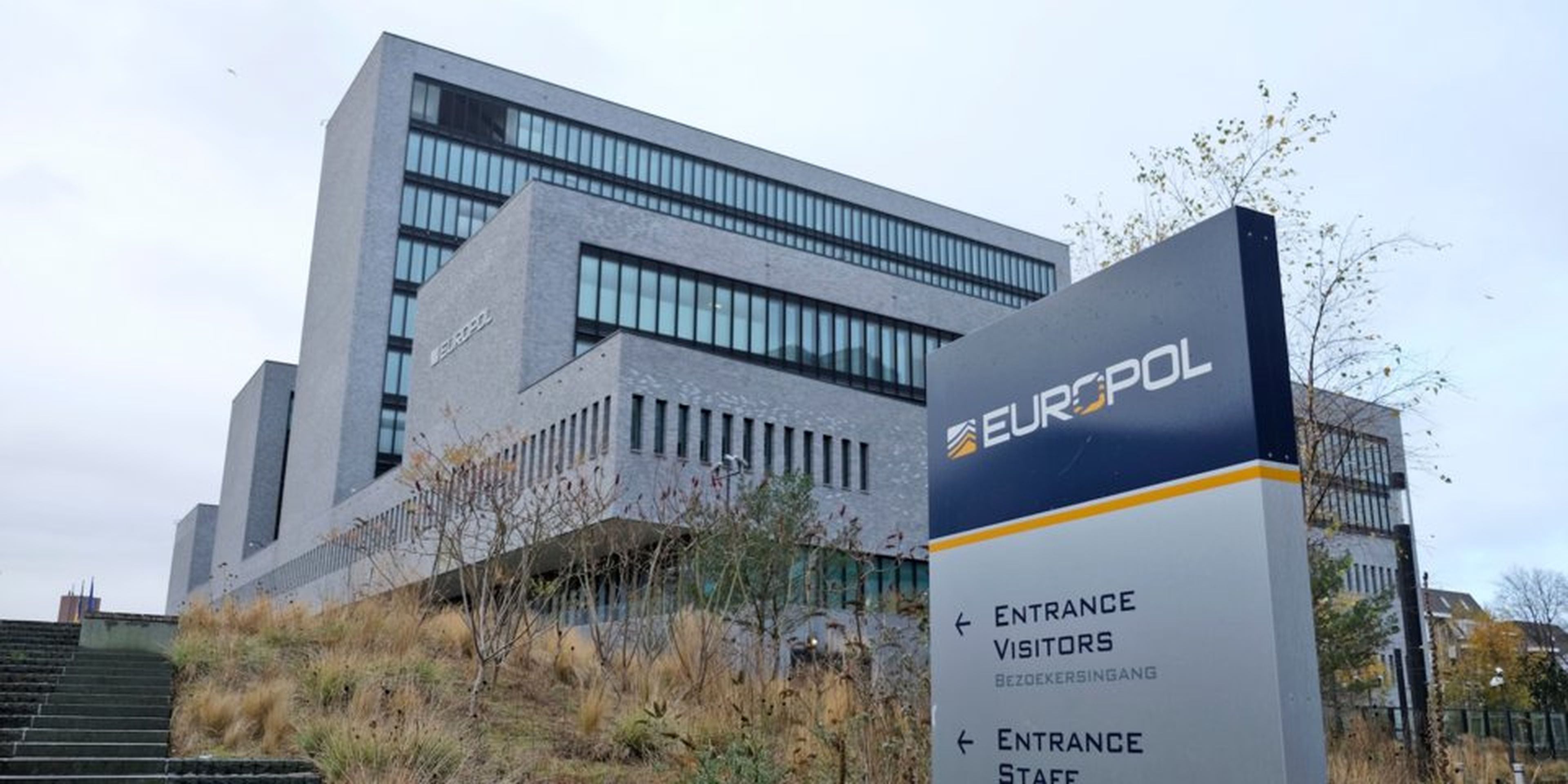 La sede de la Europol, que coordina las políticas sobre criptomonedas en Europa