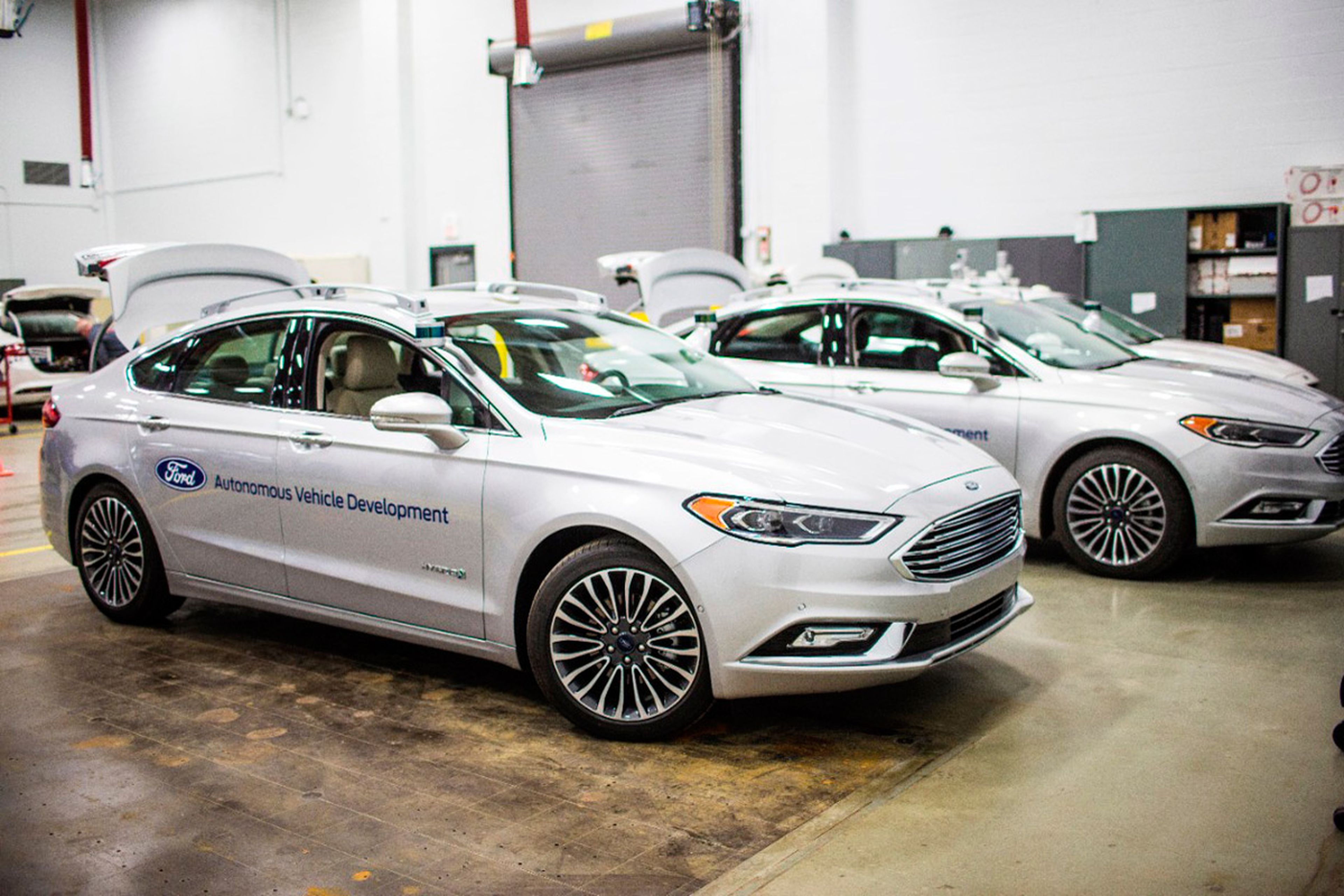 La flota de coches autónomos de Ford está compuesta por Mondeos.
